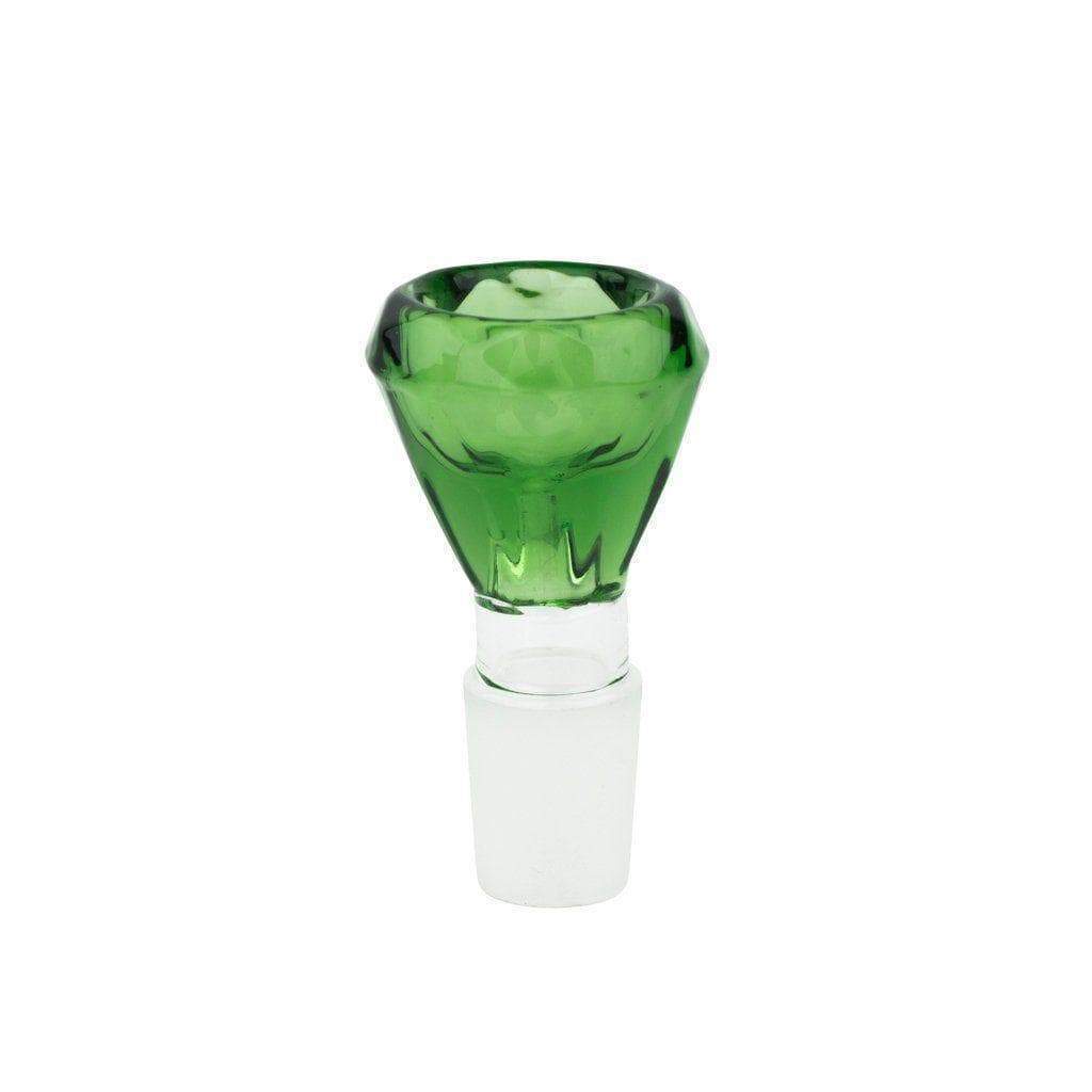 Diamond Shaped Glass Male Bowl - Image 2