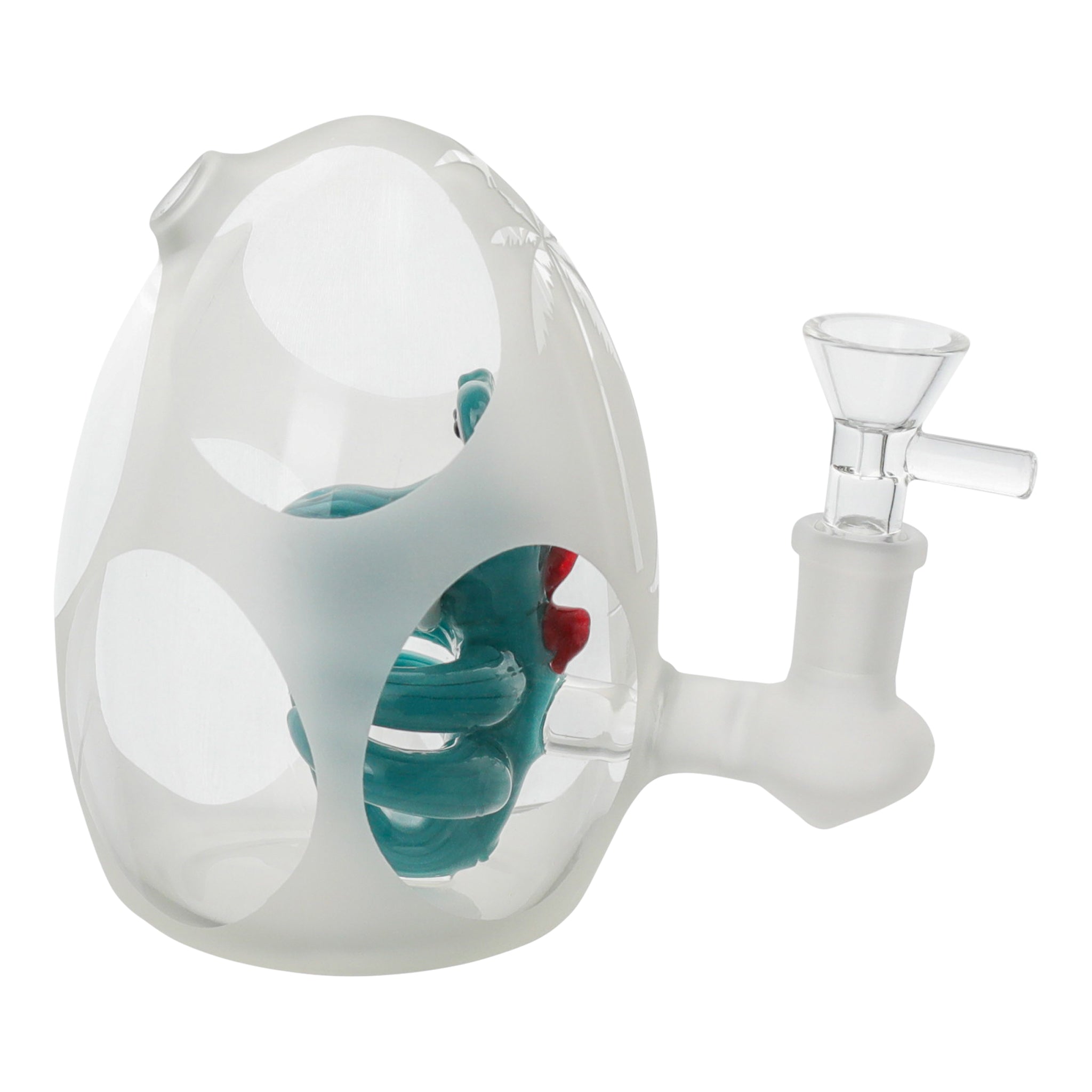 Dino DNA Bubbler Bong - 5in - Image 2