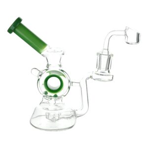 Percolating Donut Dab Rig - 6in