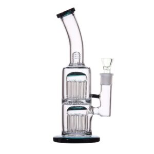 Double Barrel Bong - 12in