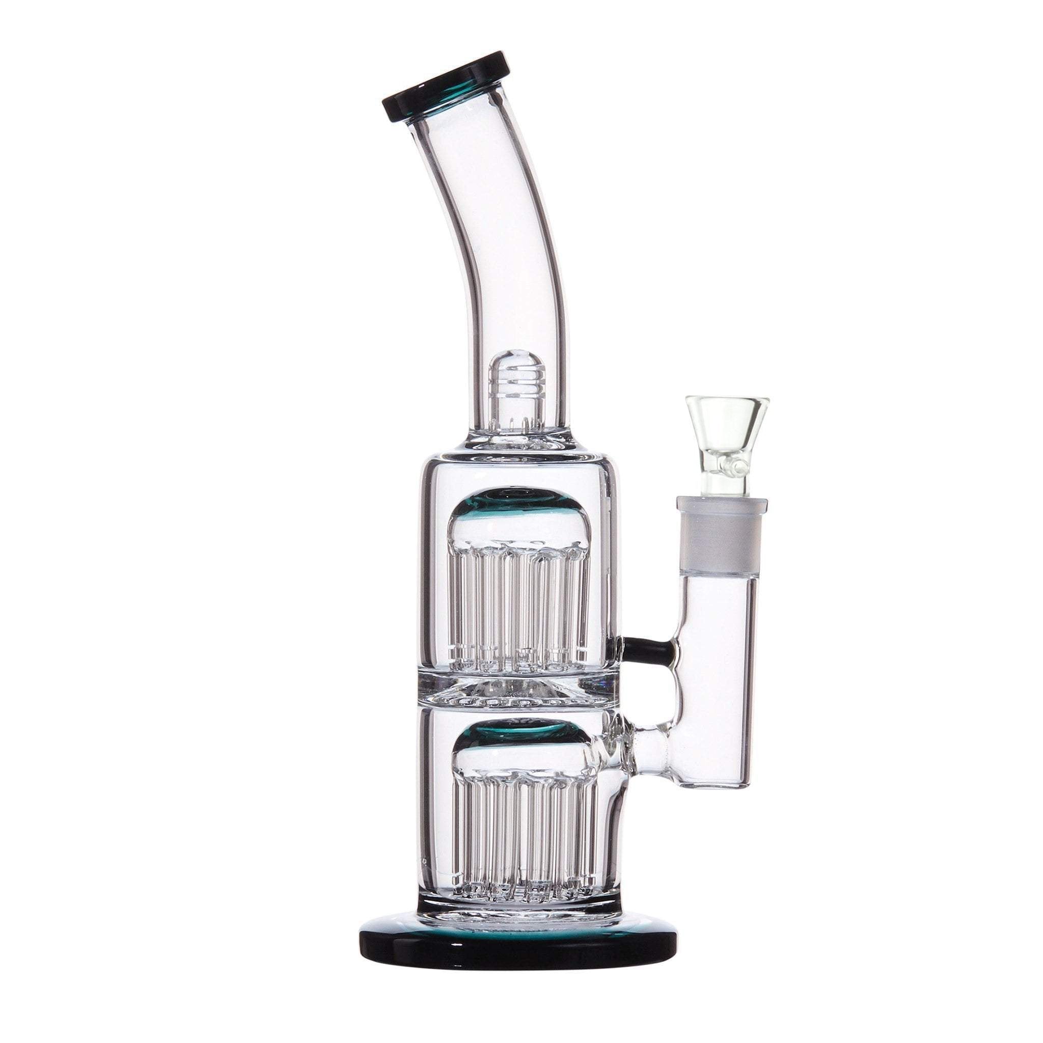 Double Barrel Bong - 12in