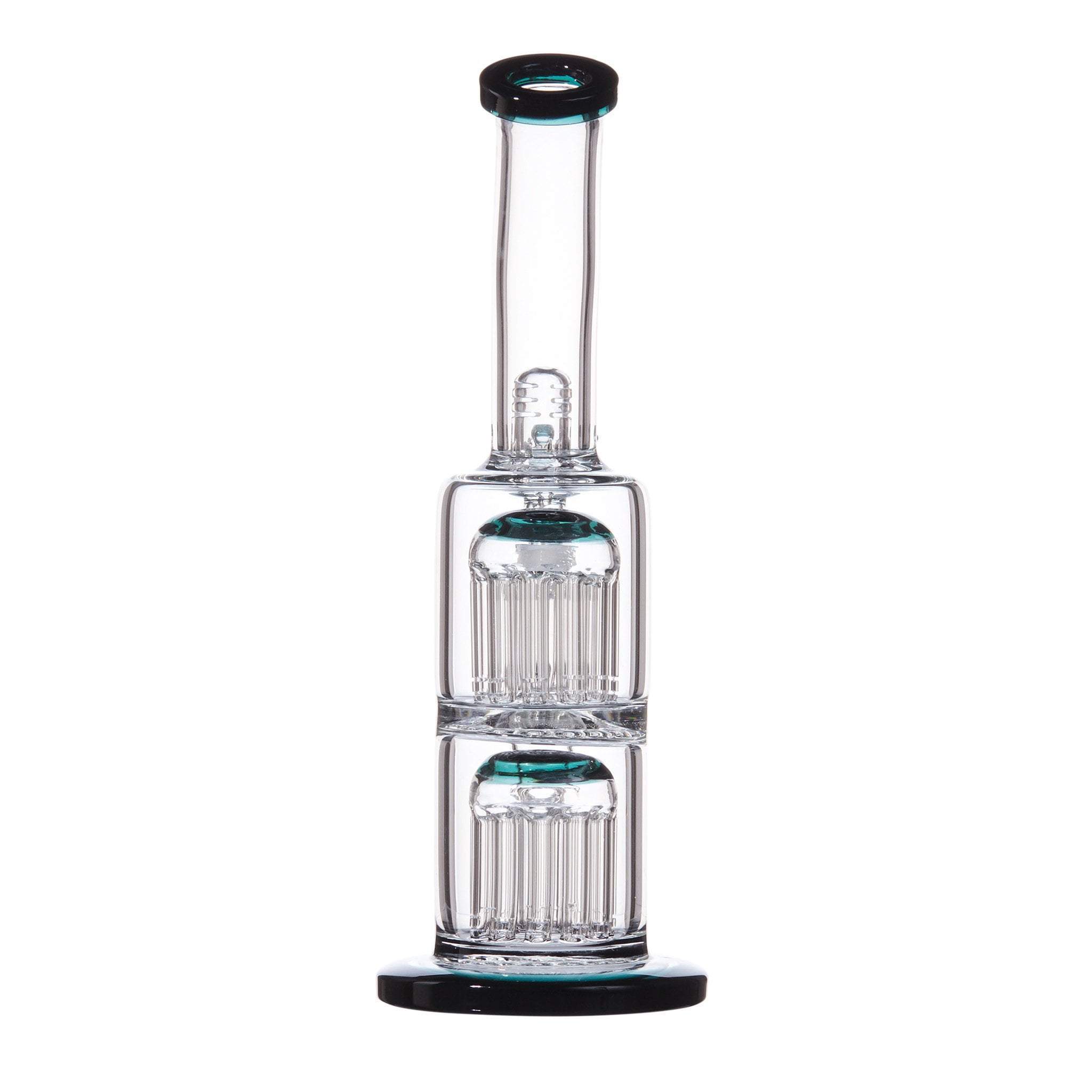 Double Barrel Bong - 12in - Image 4