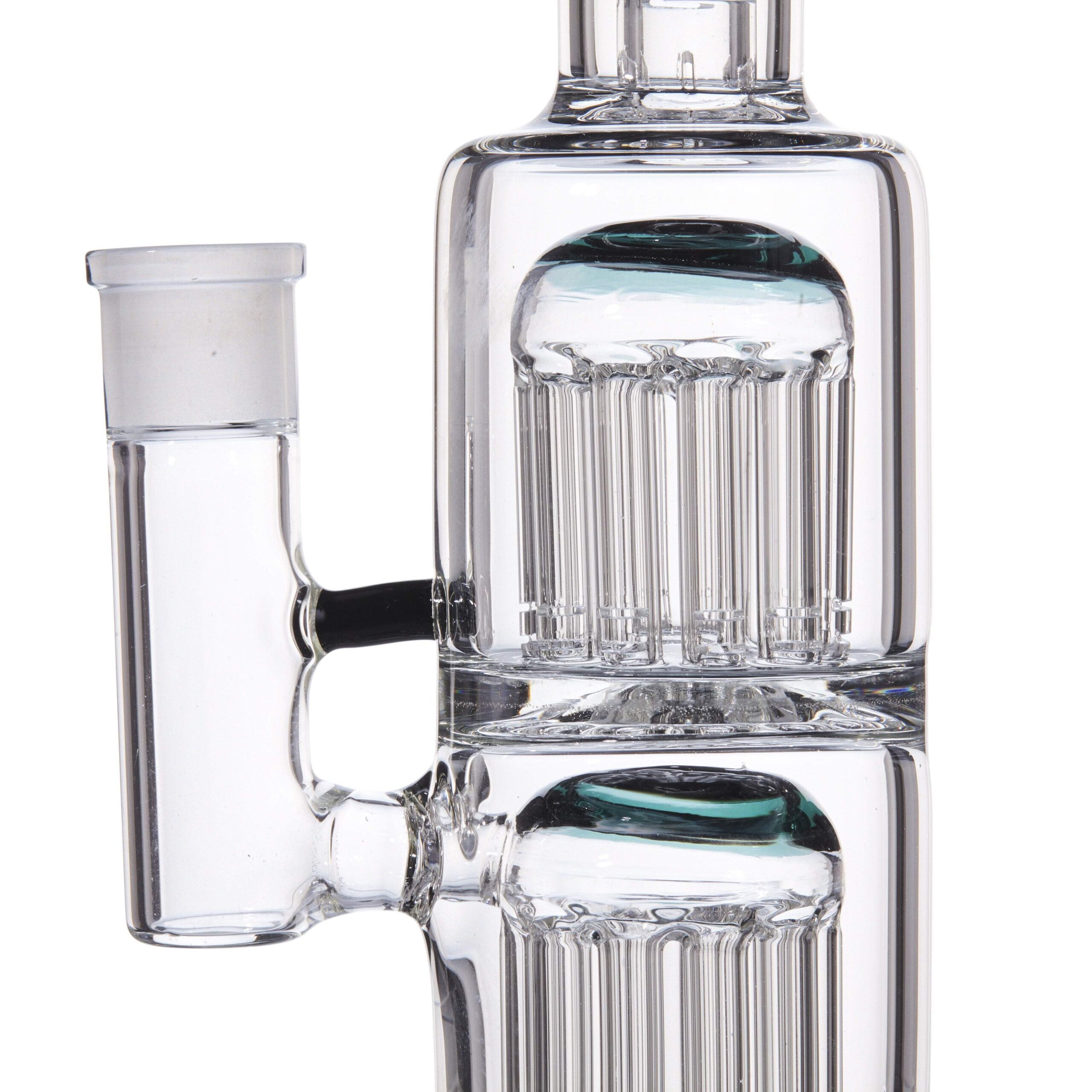 Double Barrel Bong - 12in - Image 3