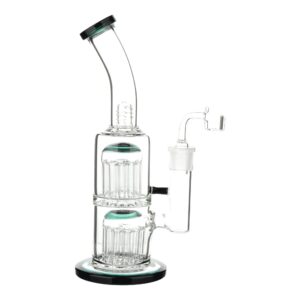 Double Barrel Dab Rig - 11in