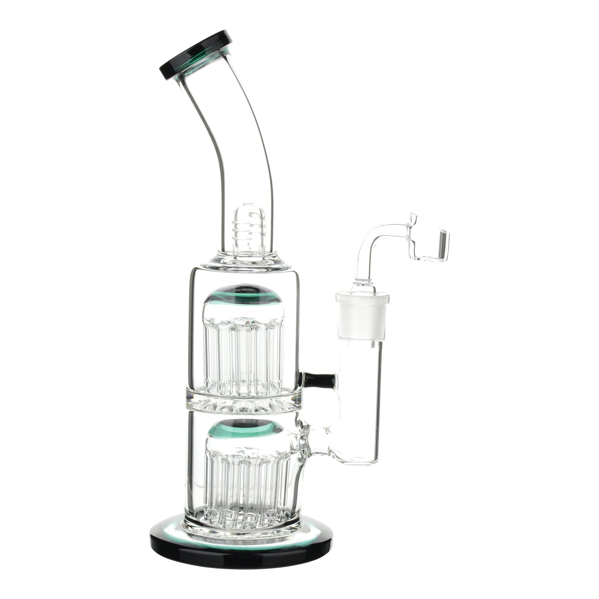 Double Barrel Dab Rig - 11in
