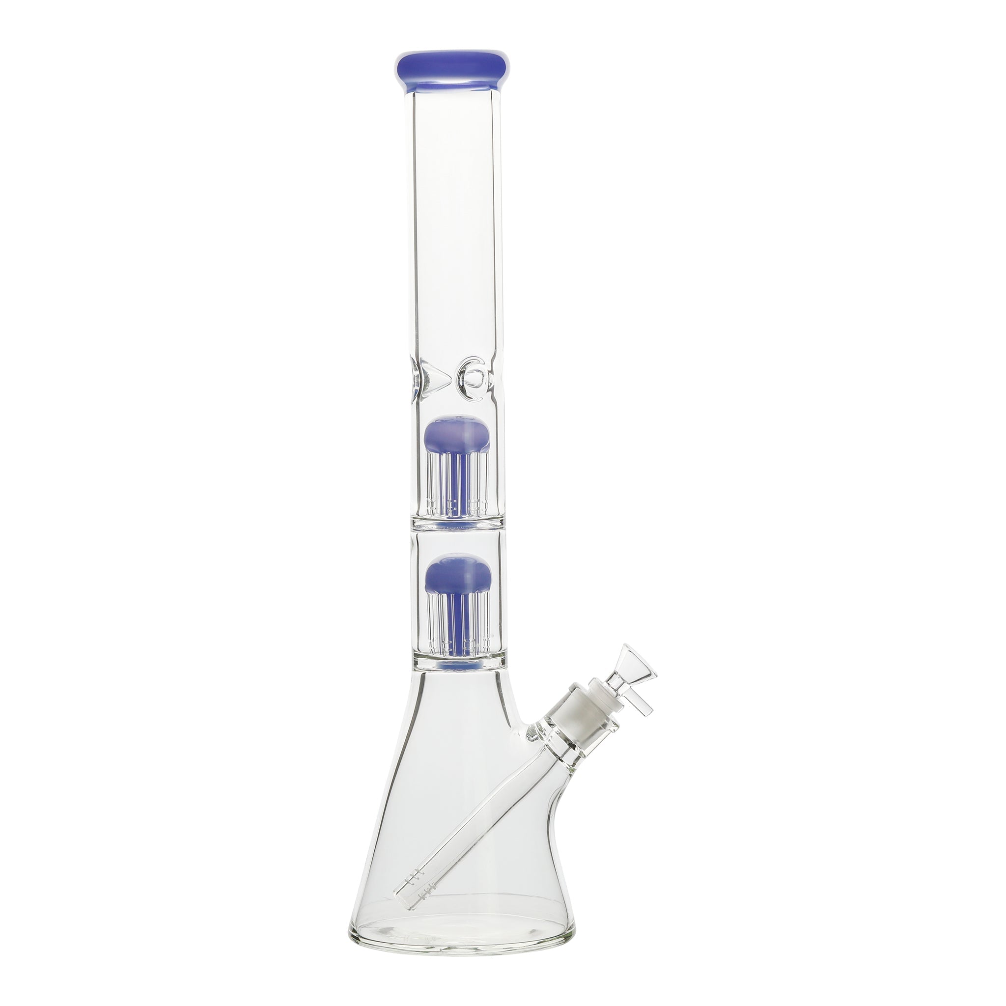 Double Colored Tree Perc Beaker - 18in - Image 6
