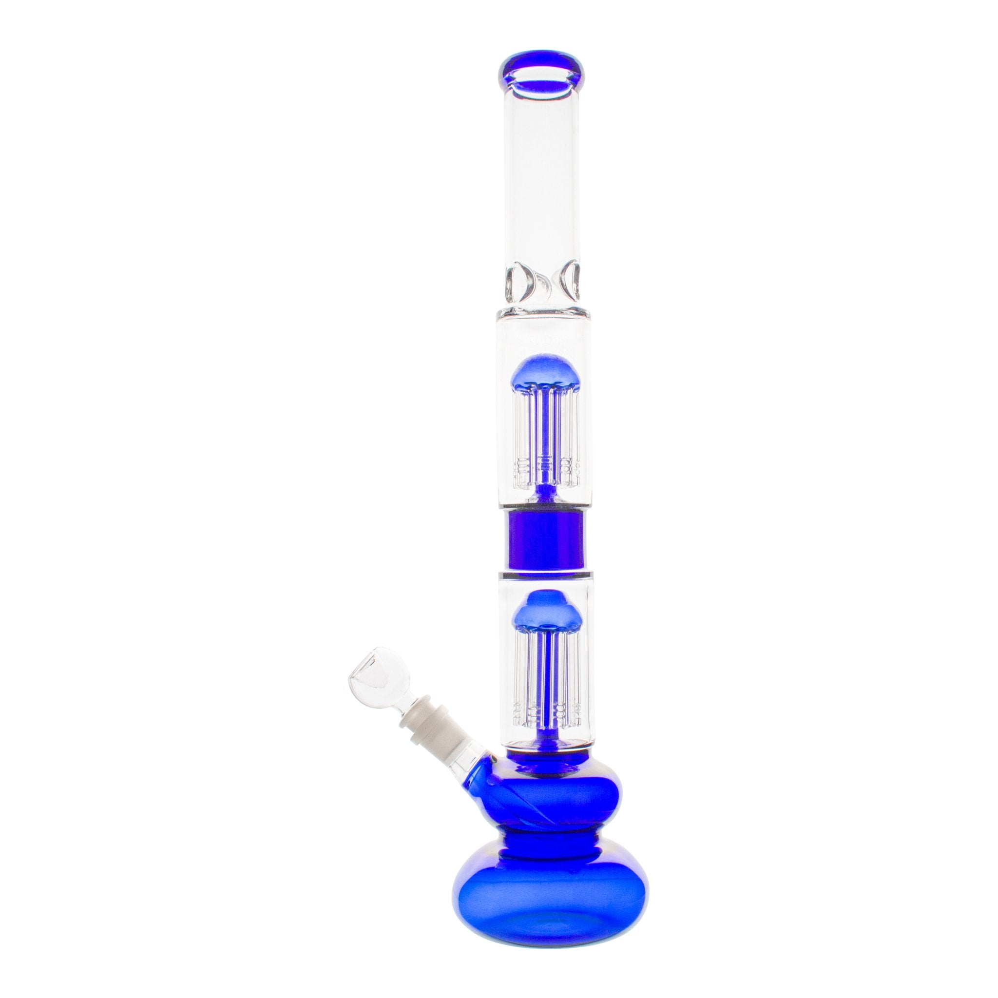 Double Jelly Fish Bong - 18in - Image 3