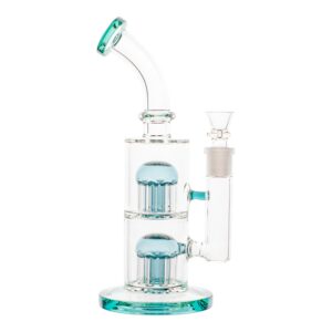 Double Jelly Perc Bong - 11in