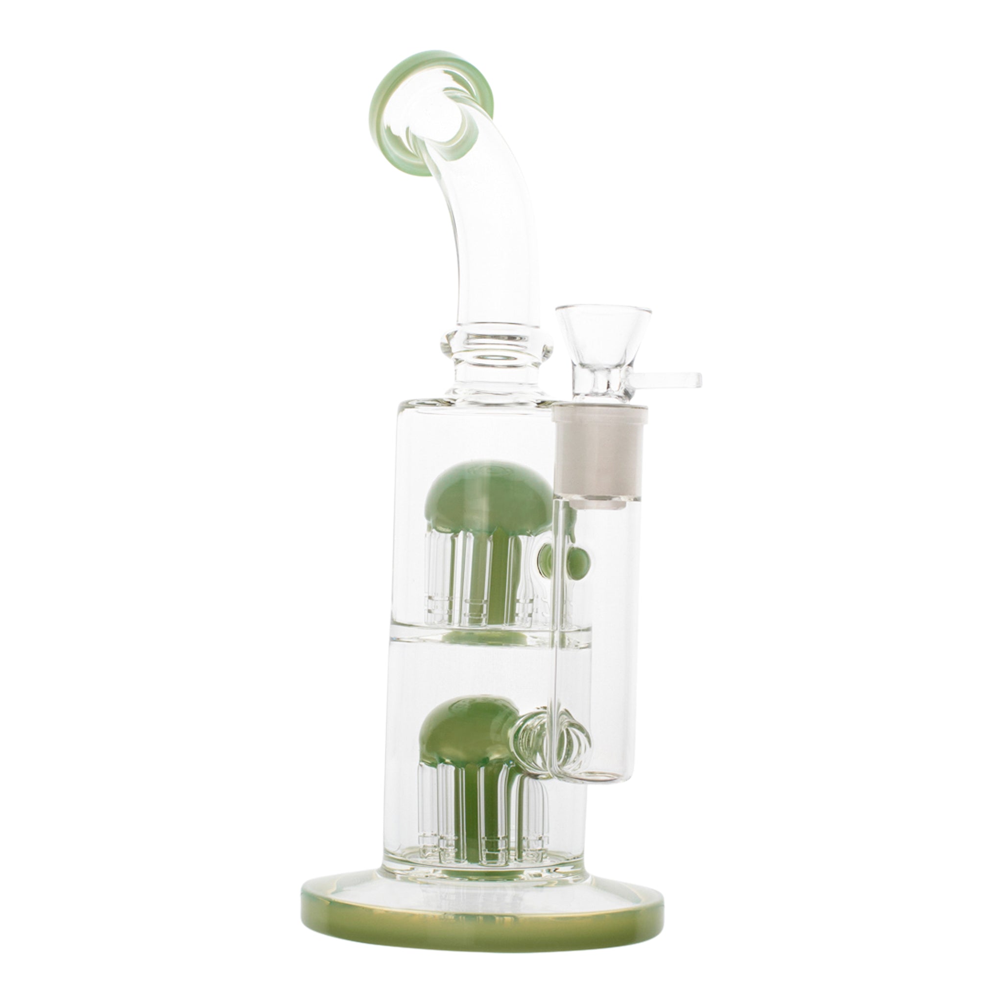 Double Jelly Perc Bong - 11in - Image 7