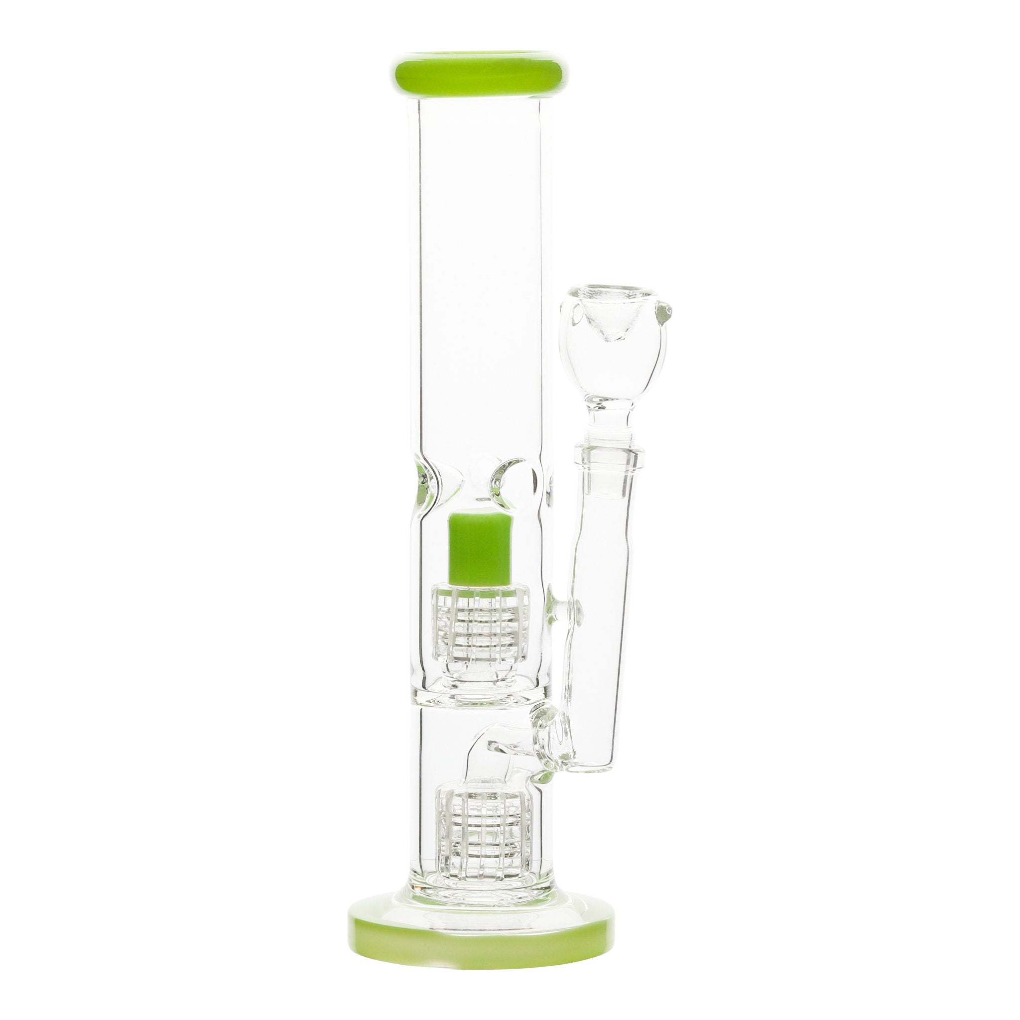 Double Trouble percolator Bong - 10 inches