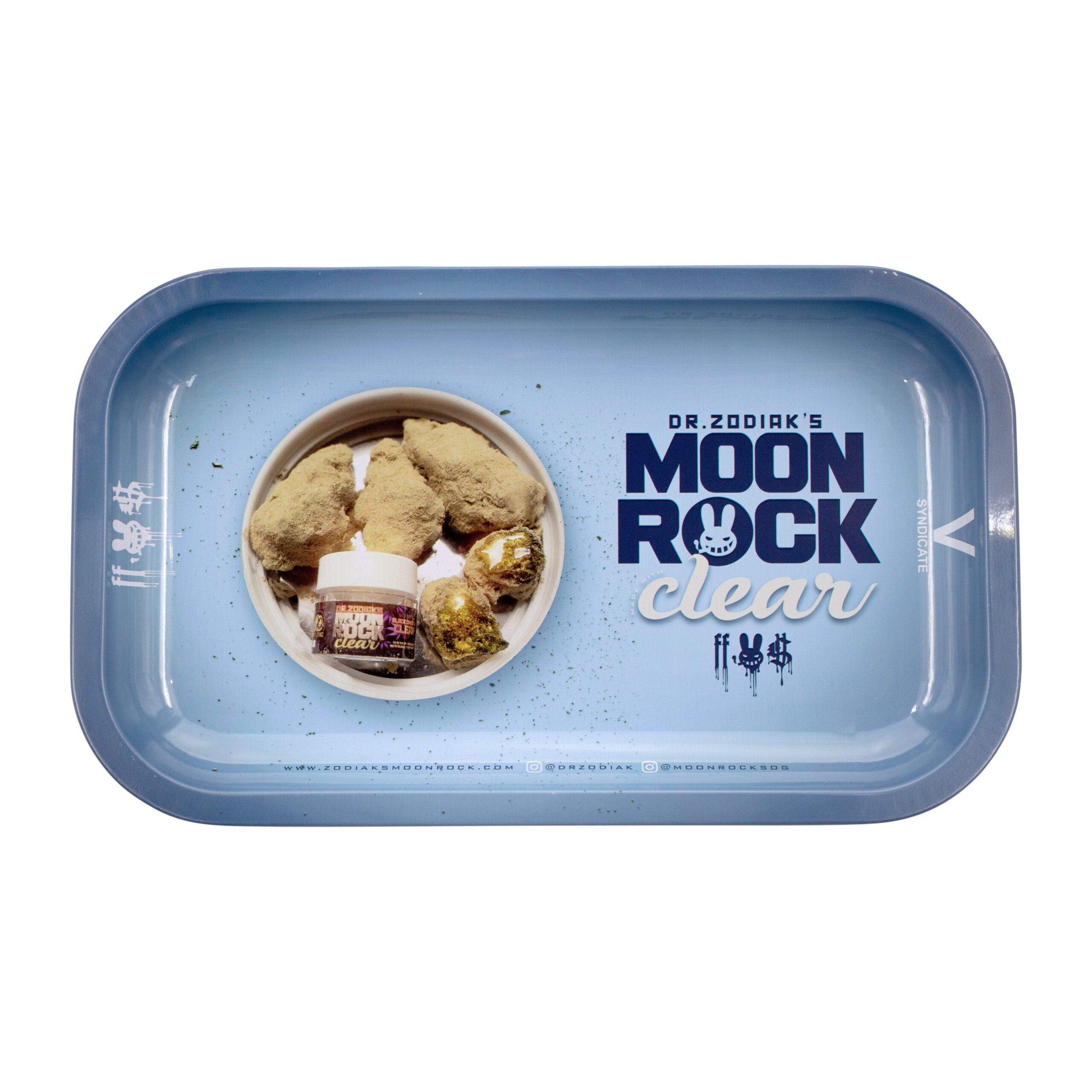 Dr.Zodiak MoonRock Metal Rolling Tray - 11in - Image 3