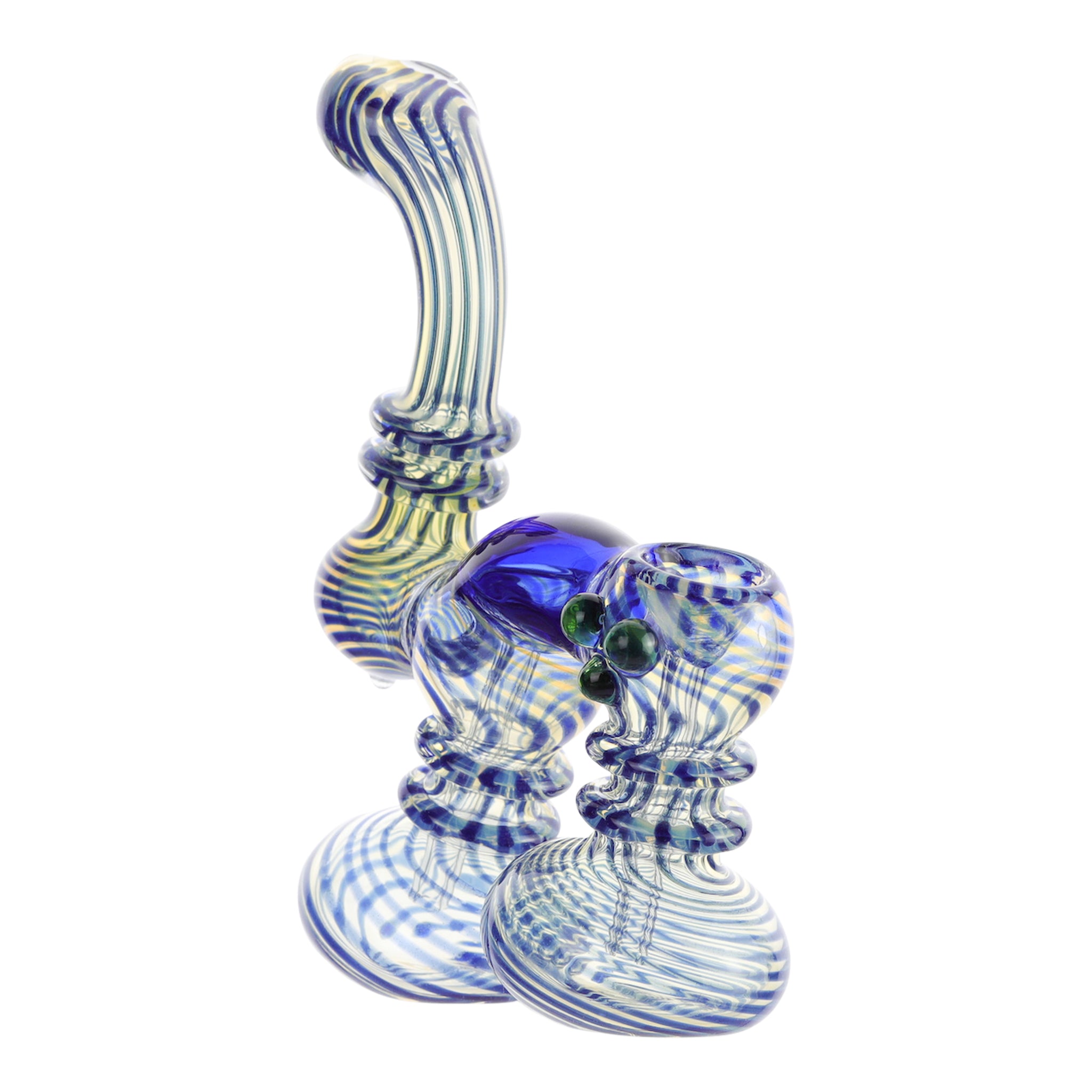 Duo Chamber Galaxy Bubbler - 6in - Image 2