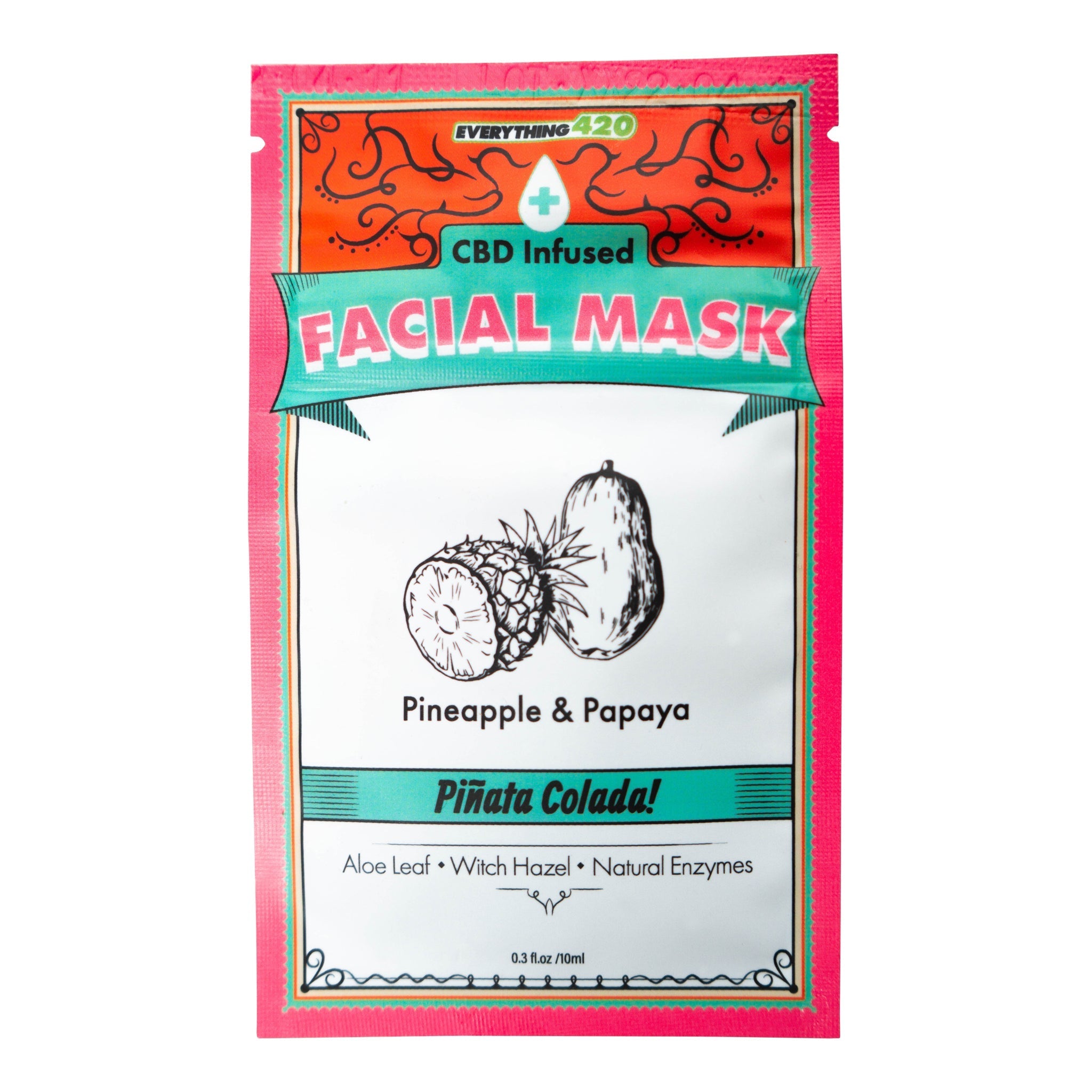 E420 Premium CBD Facial Mask - 2 Pack - Image 3