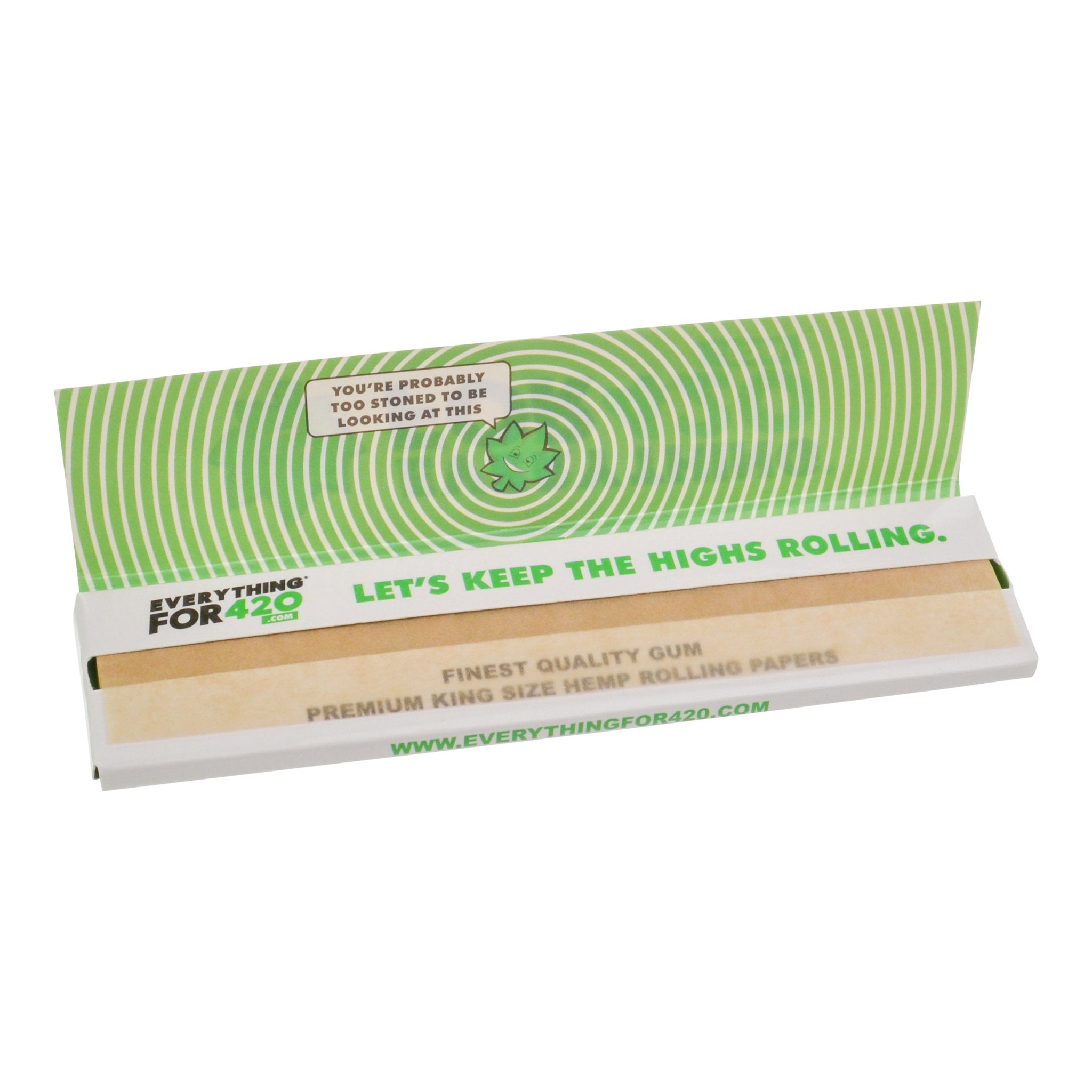 EF420 Hemp Rolling Papers - 3 Pack - Image 3