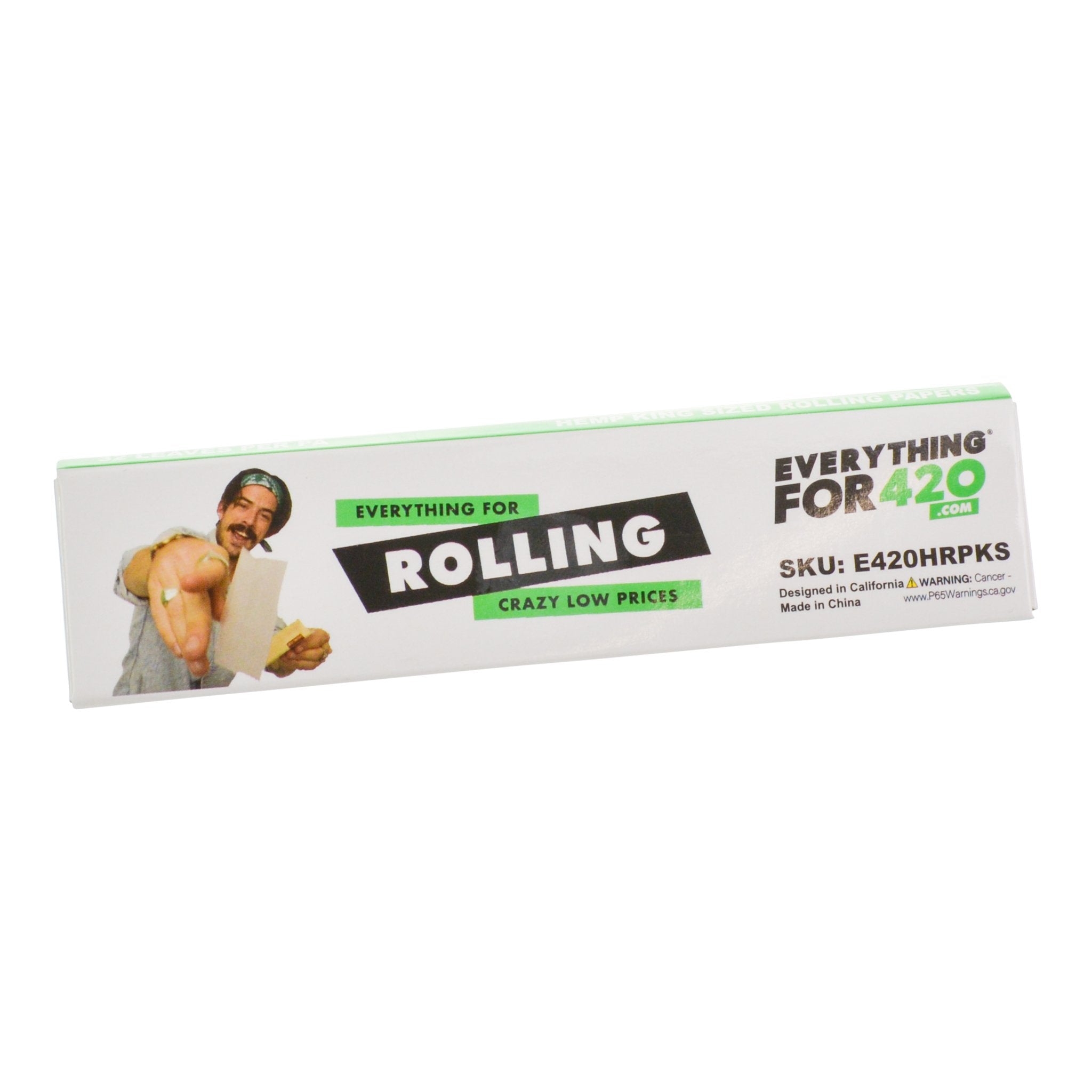 EF420 Hemp Rolling Papers - 3 Pack - Image 2