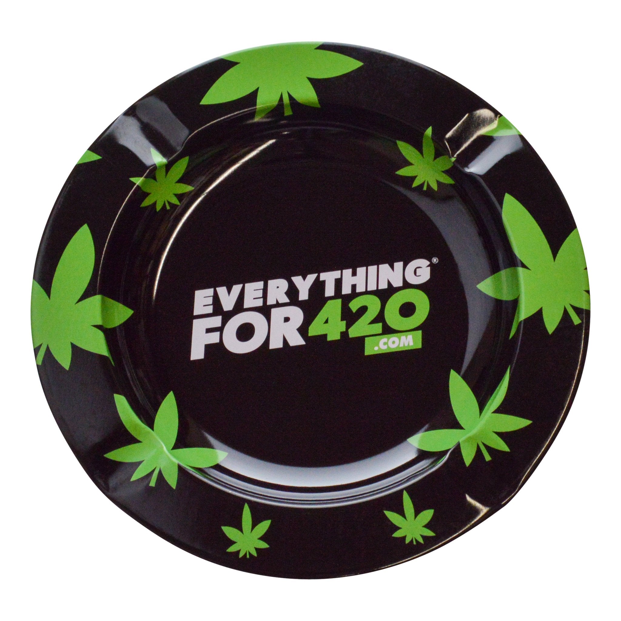 EF420 Round Metal Ashtray - 5in