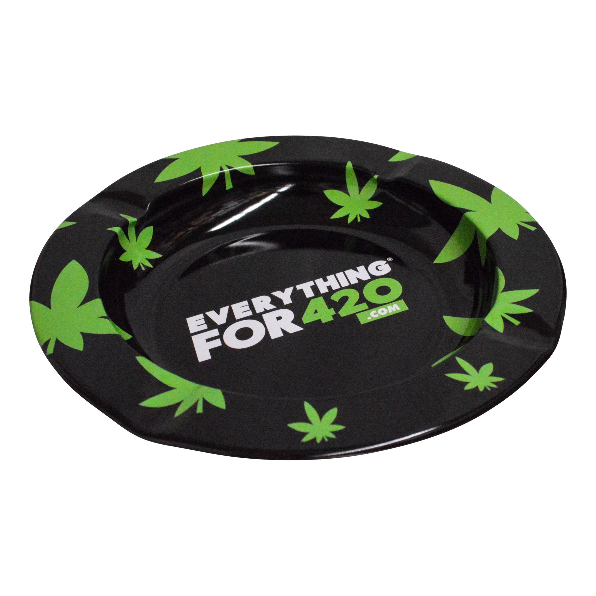 EF420 Round Metal Ashtray - 5in - Image 5