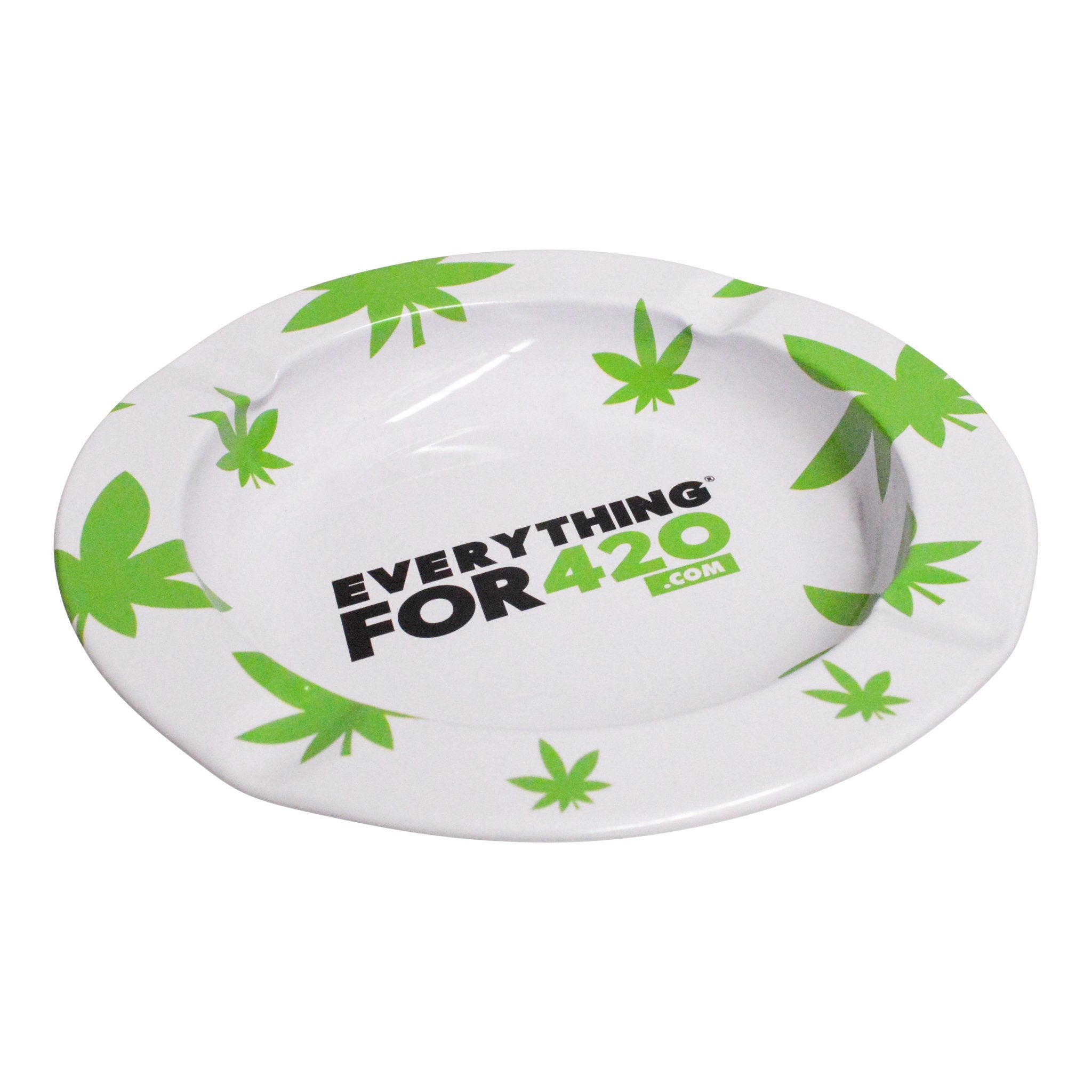 EF420 Round Metal Ashtray - 5in - Image 4