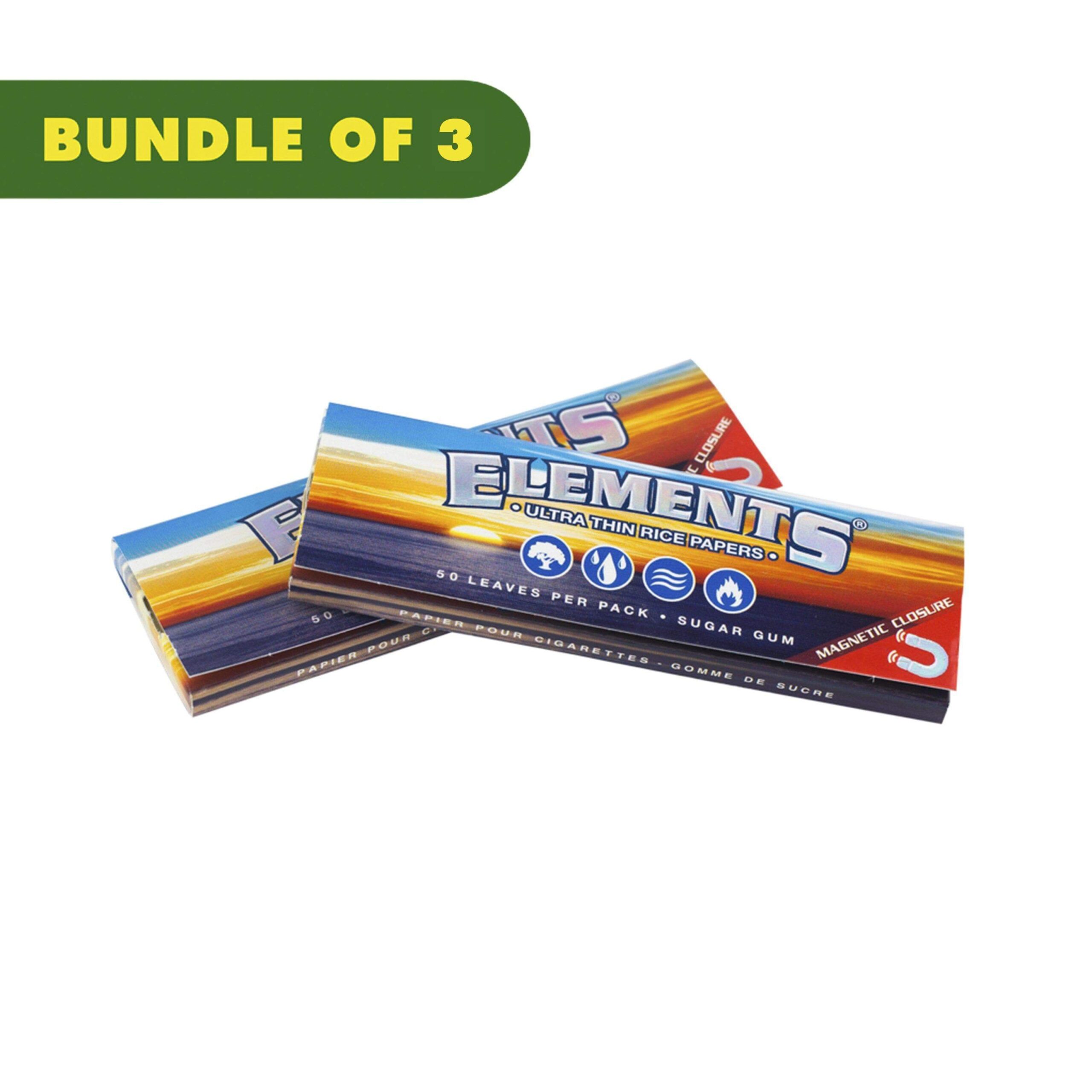 Elements Rolling Papers - 3 Pack - Image 4