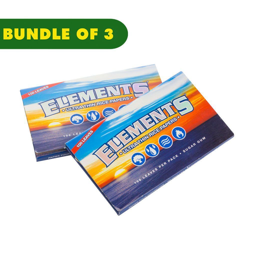Elements Rolling Papers - 3 Pack - Image 3