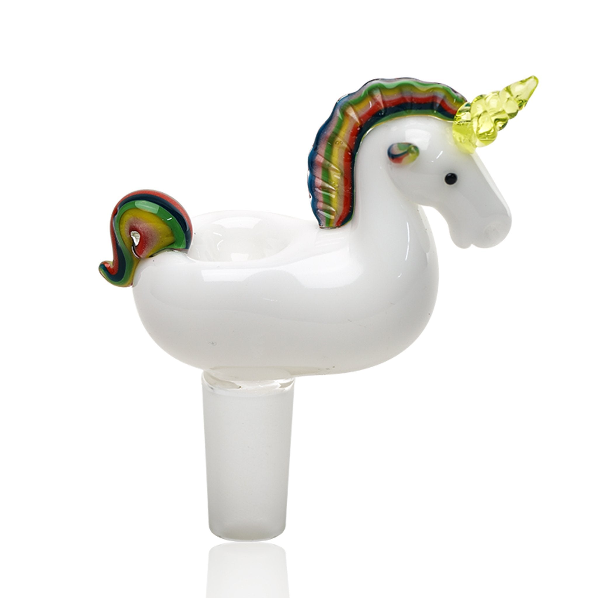 Empire Glassworks Glowing Unicorn Bowl - 14mm Male