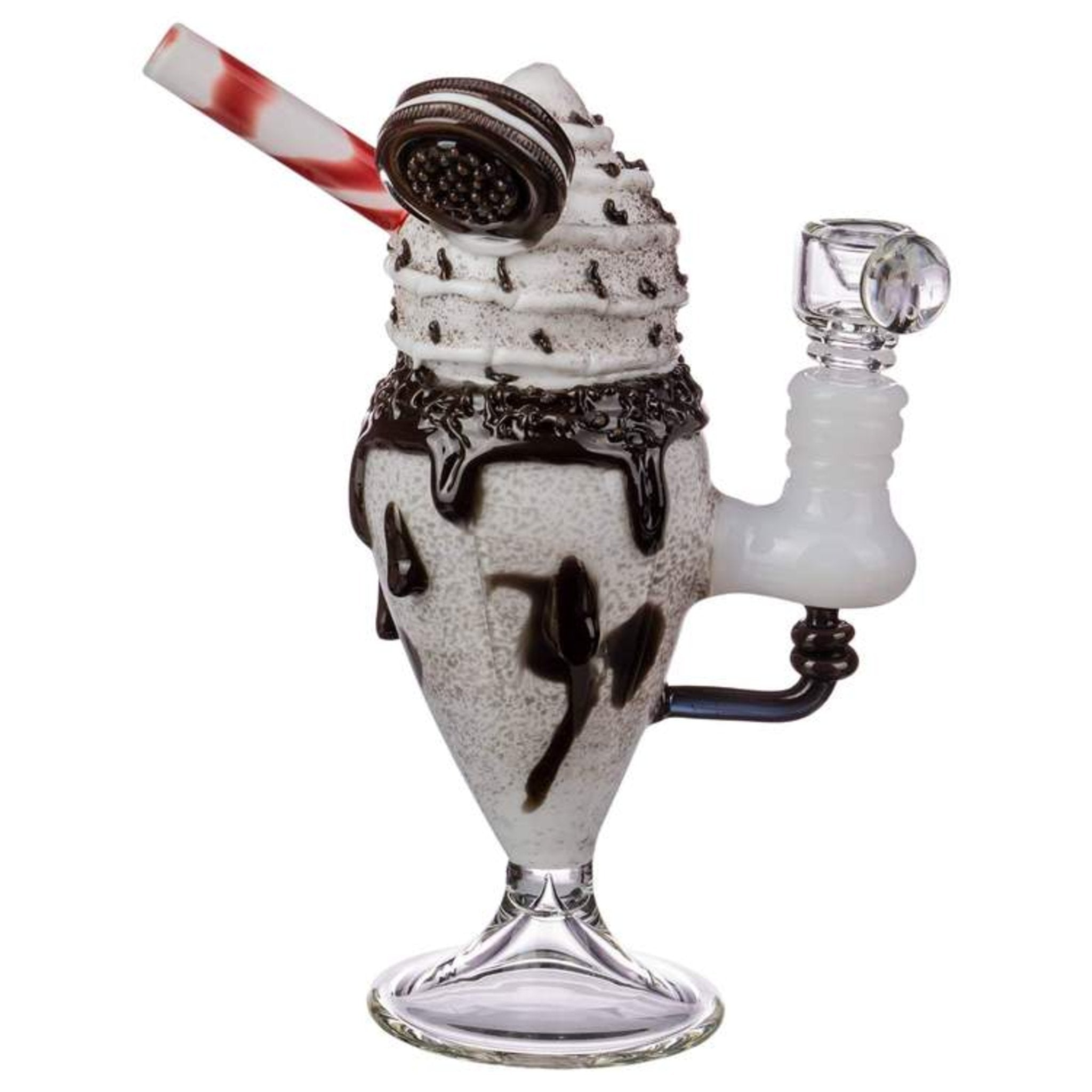 Empire Glassworks Chocolate Cookie Sundae Rig - 8in