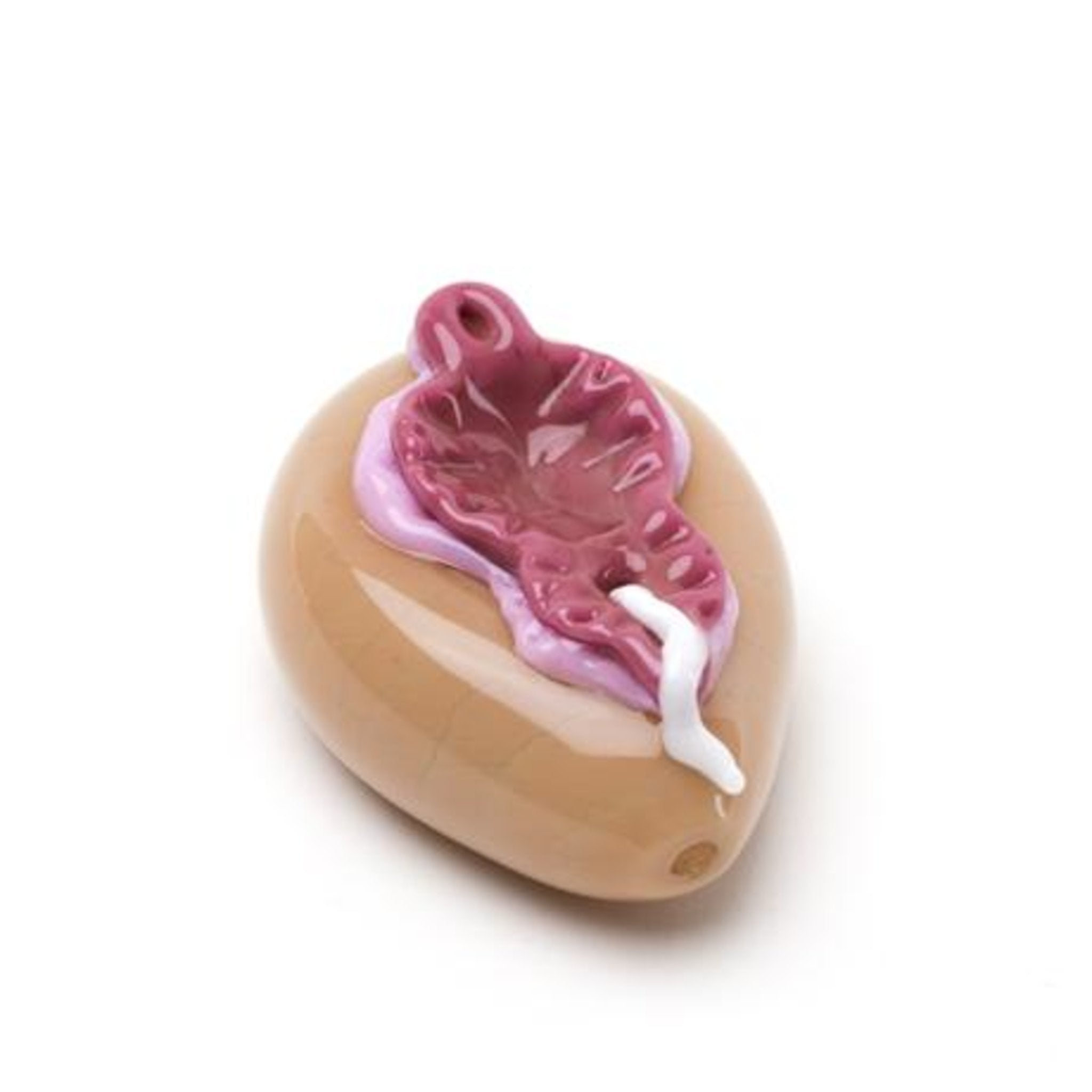 Empire Glassworks Cream Pie Pipe - 3in - Image 3