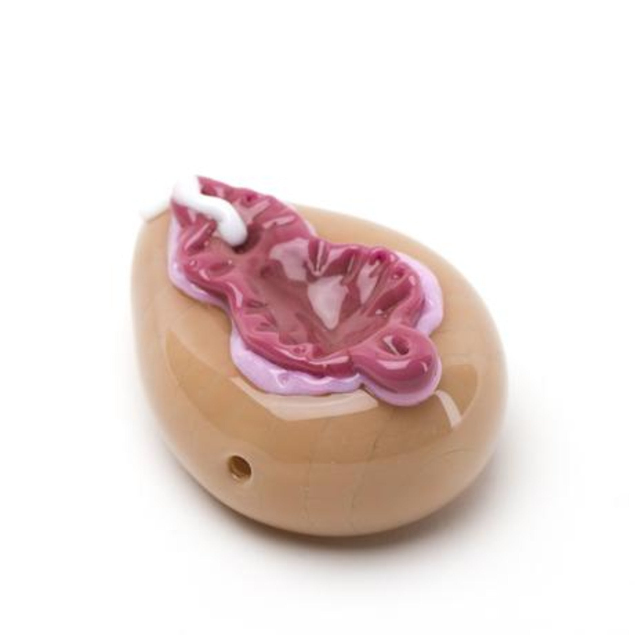 Empire Glassworks Cream Pie Pipe - 3in