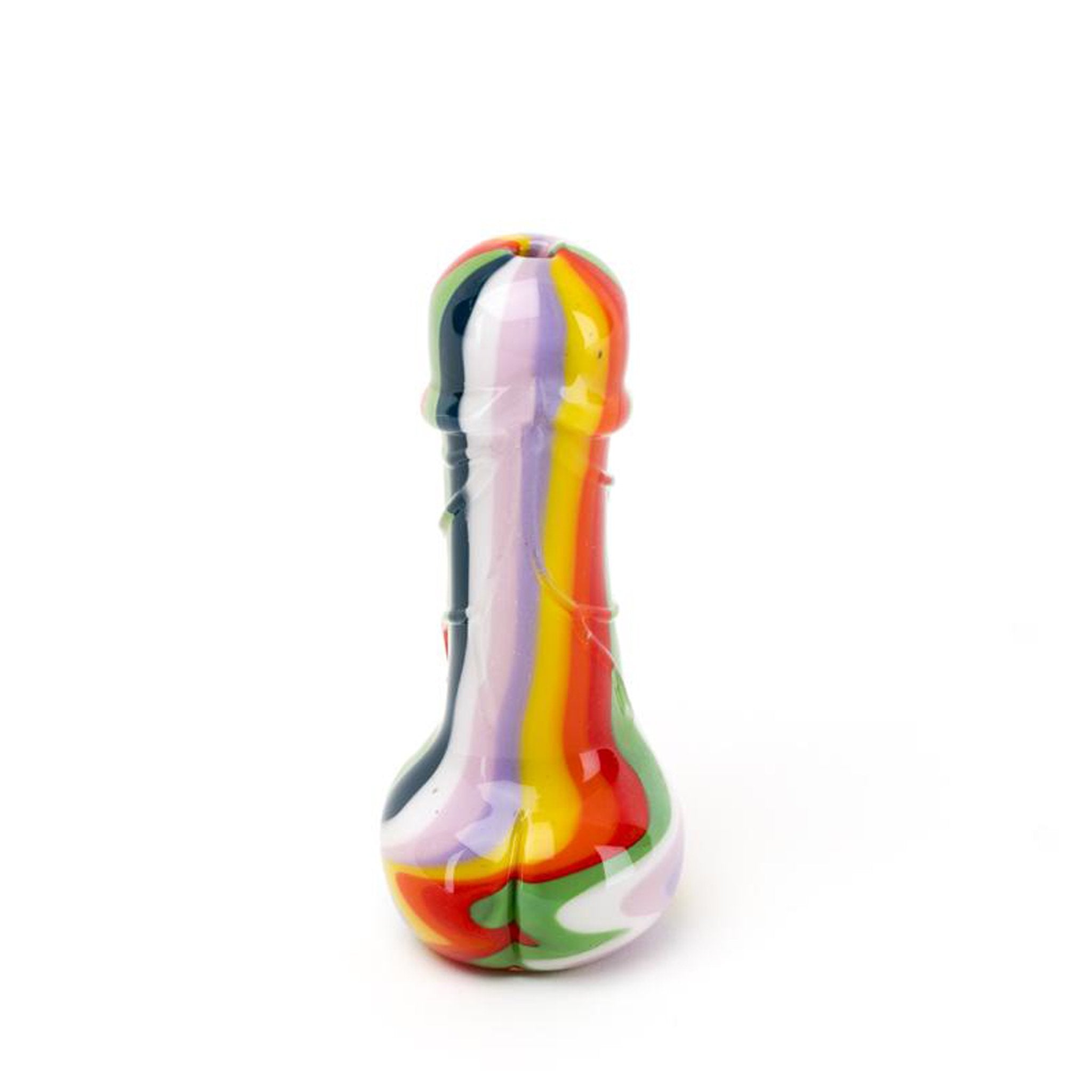 Empire Glassworks Rainbow Rod Spoon Pipe - 5.5in - Image 3