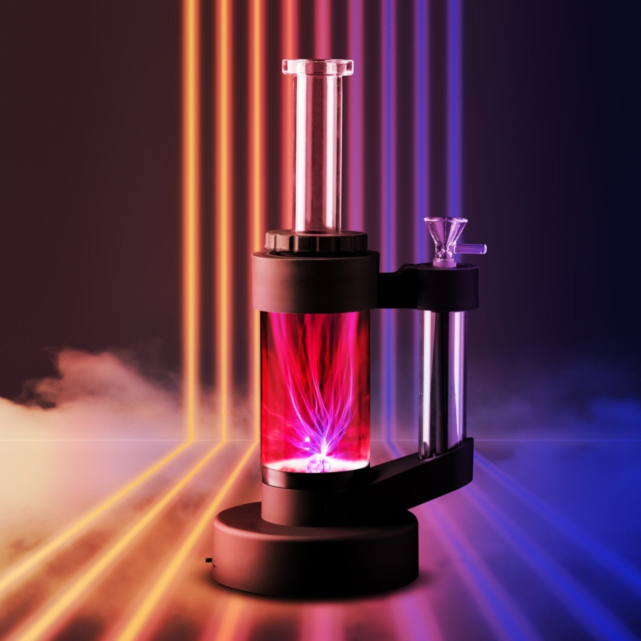 Flux Plasma Light Water Bong - 12in - Image 5