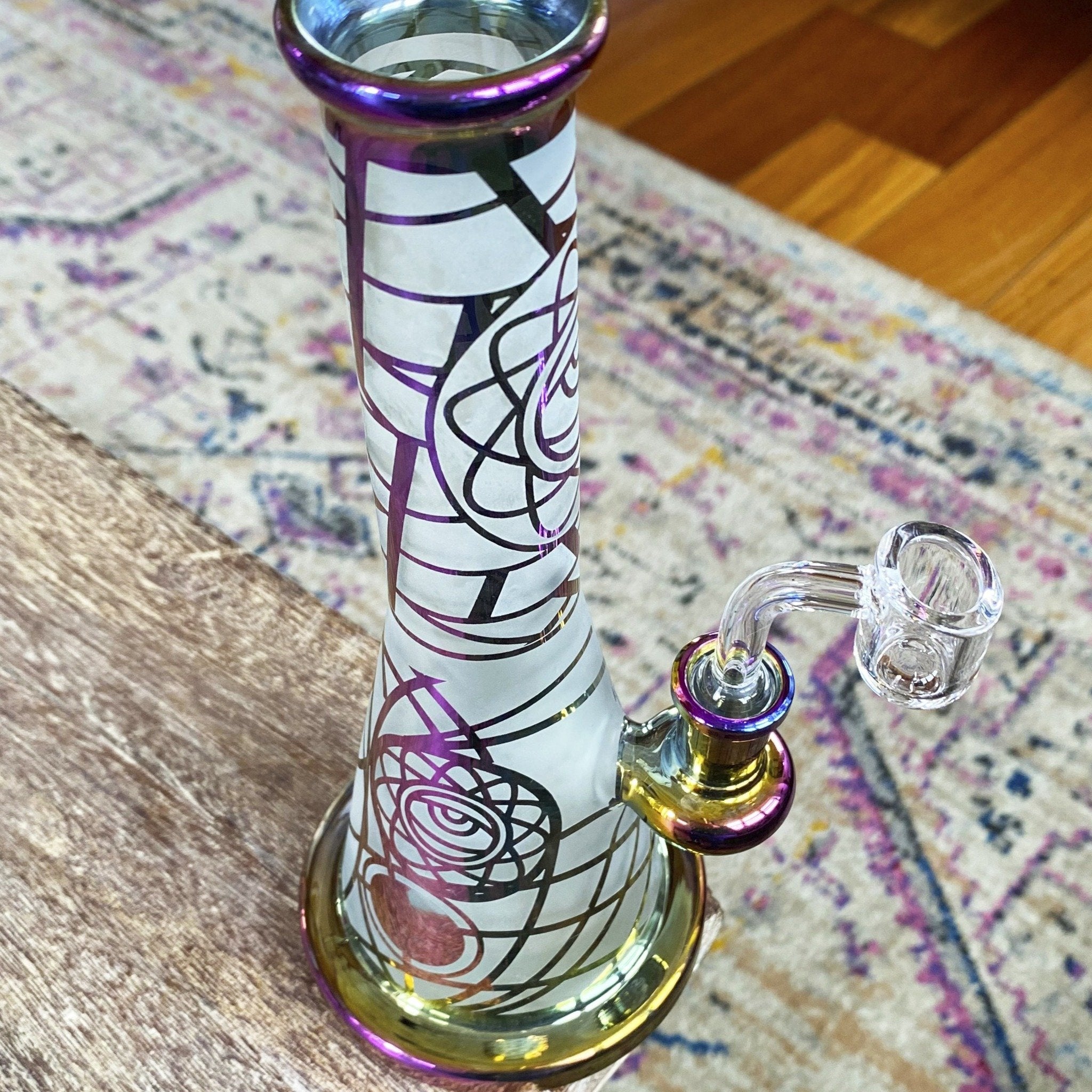Genie In A Bottle Dab Rig - 9in - Image 10