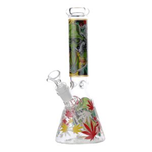 GITD Space Tripper Bong - 10in