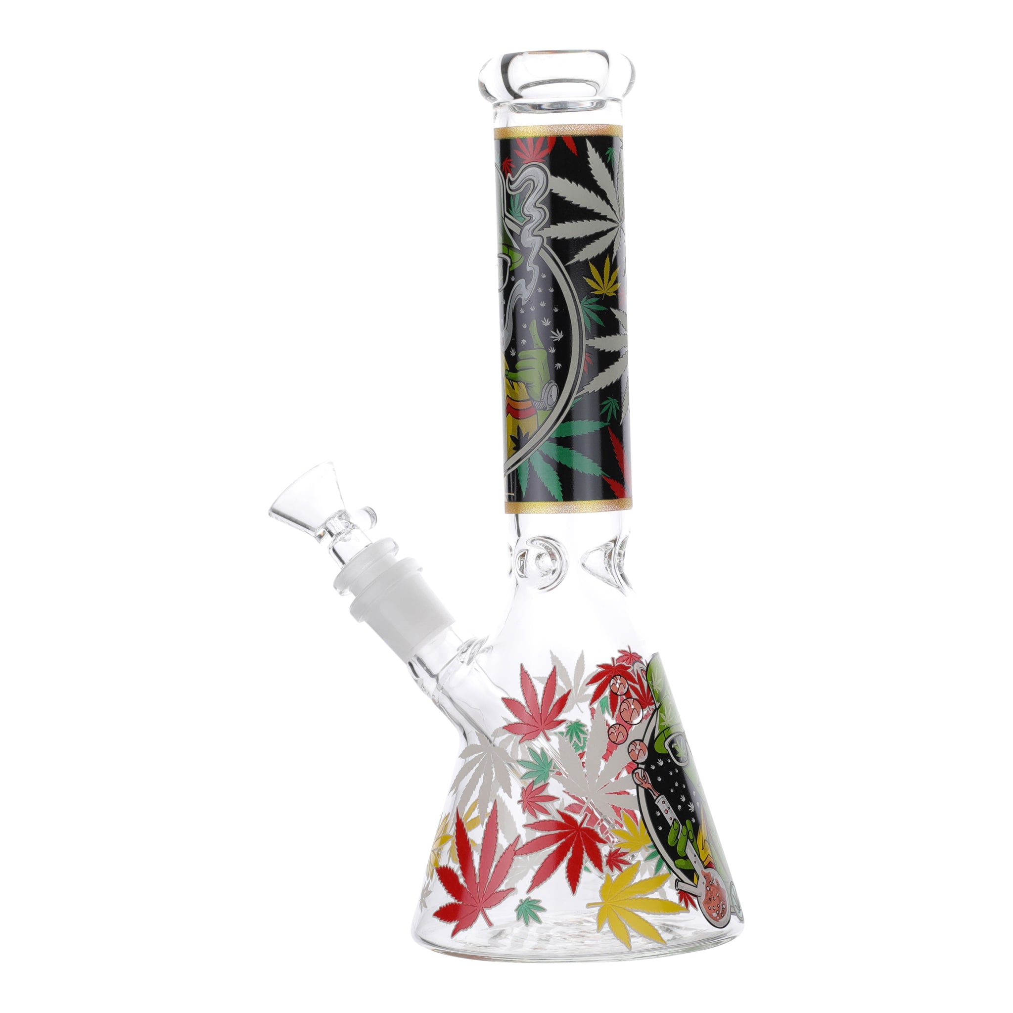 GITD Space Tripper Bong - 10in - Image 2