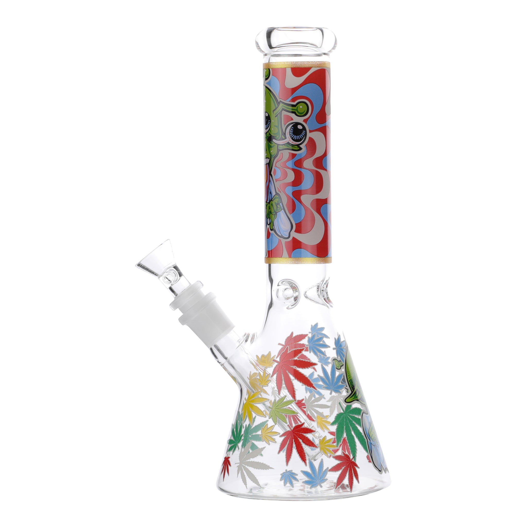 GITD Space Tripper Bong - 10in - Image 5