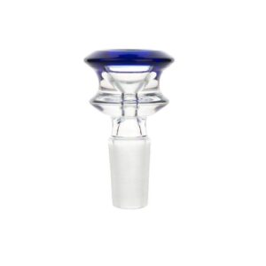 Wide Round Grip Glass Bowl - 18mm Male