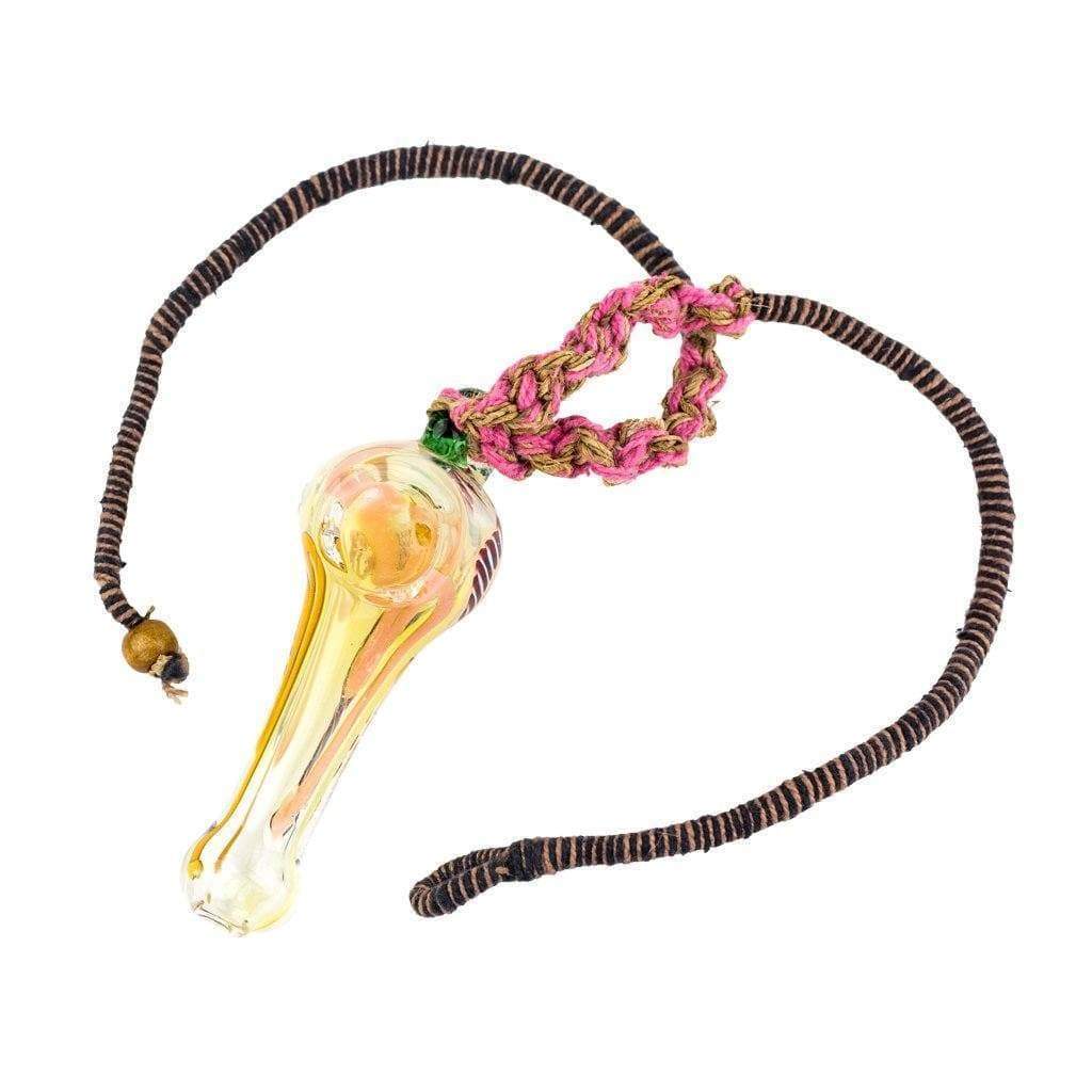 Glass Pipe Necklace - 2.5in - Image 4