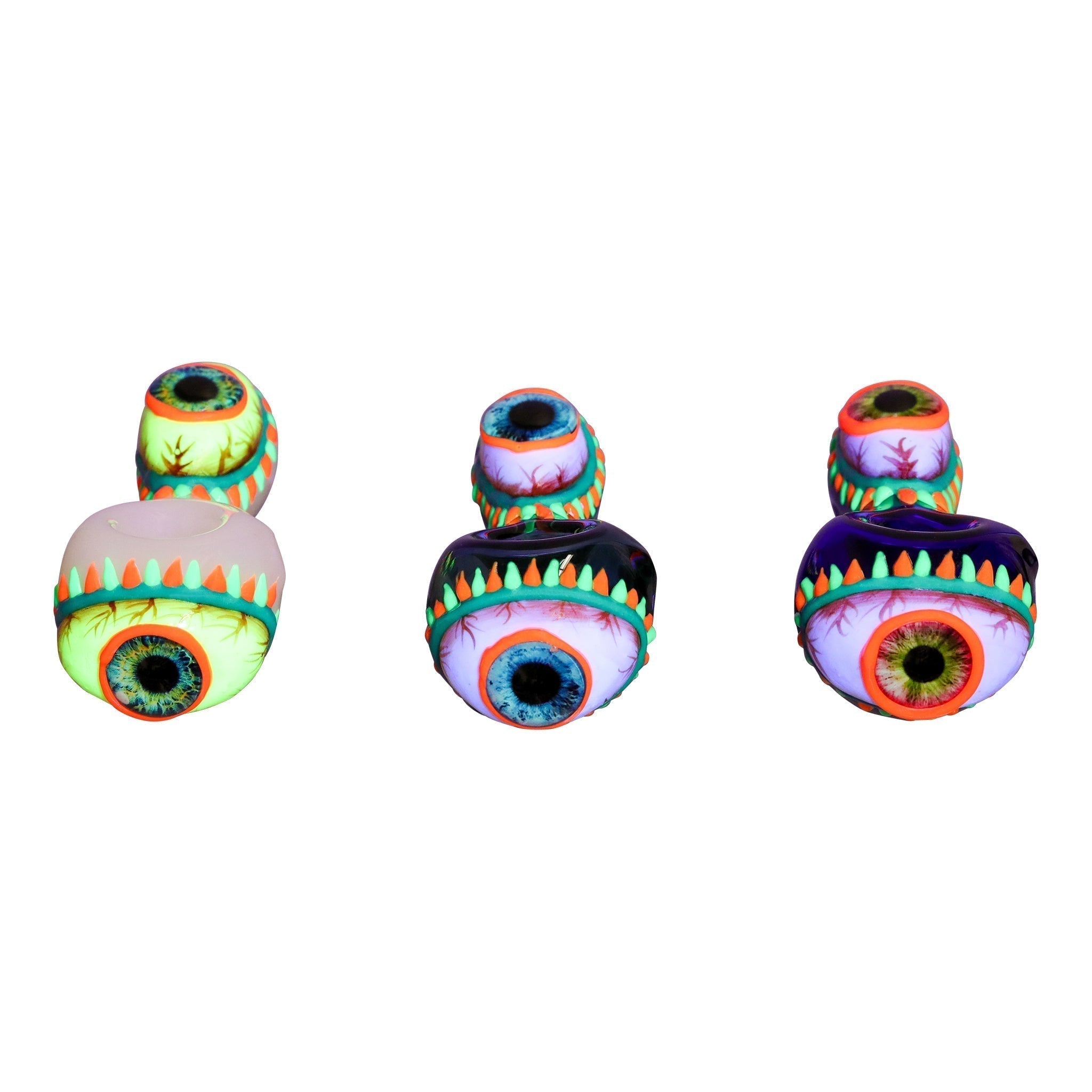 Glowing All Eyes On You Pipe - 4.5in - Image 7