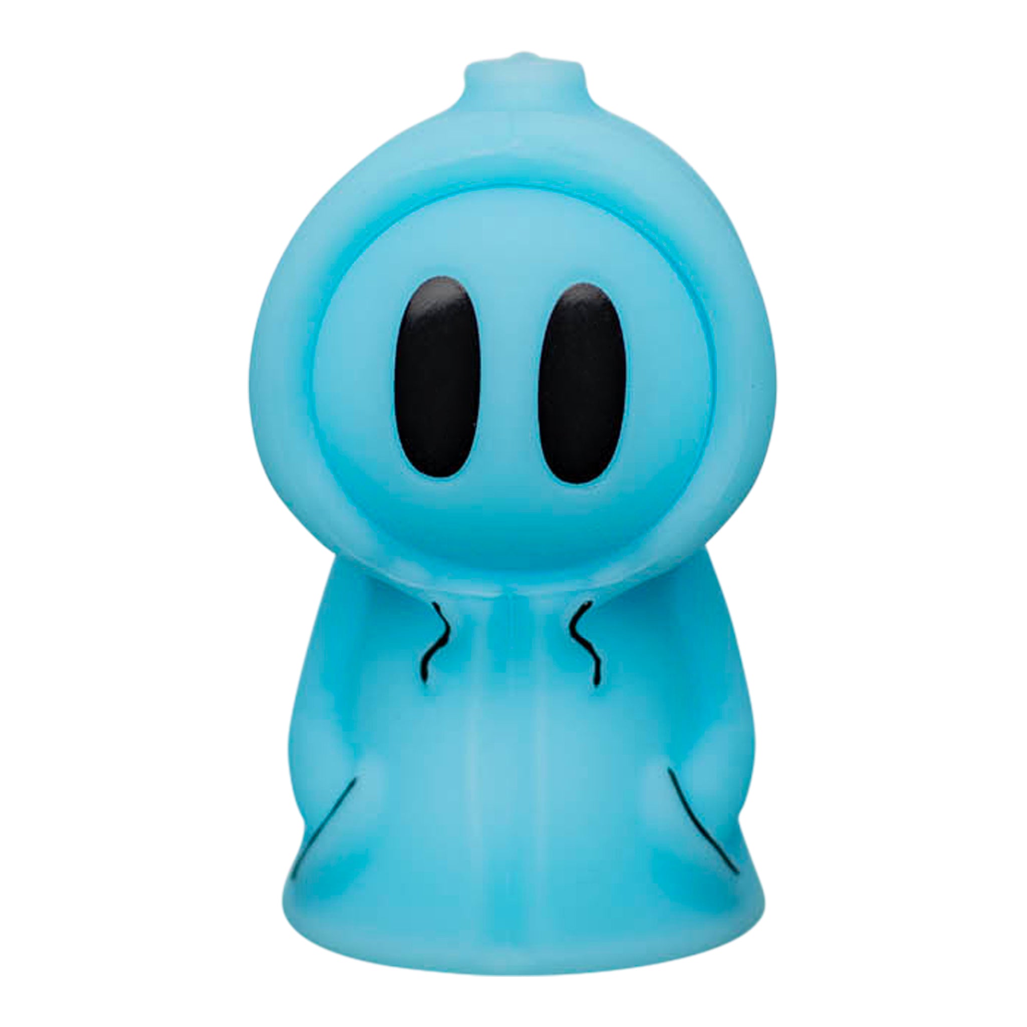 Glowing Ghost Guy Pipe Bubbler - 5in - Image 6