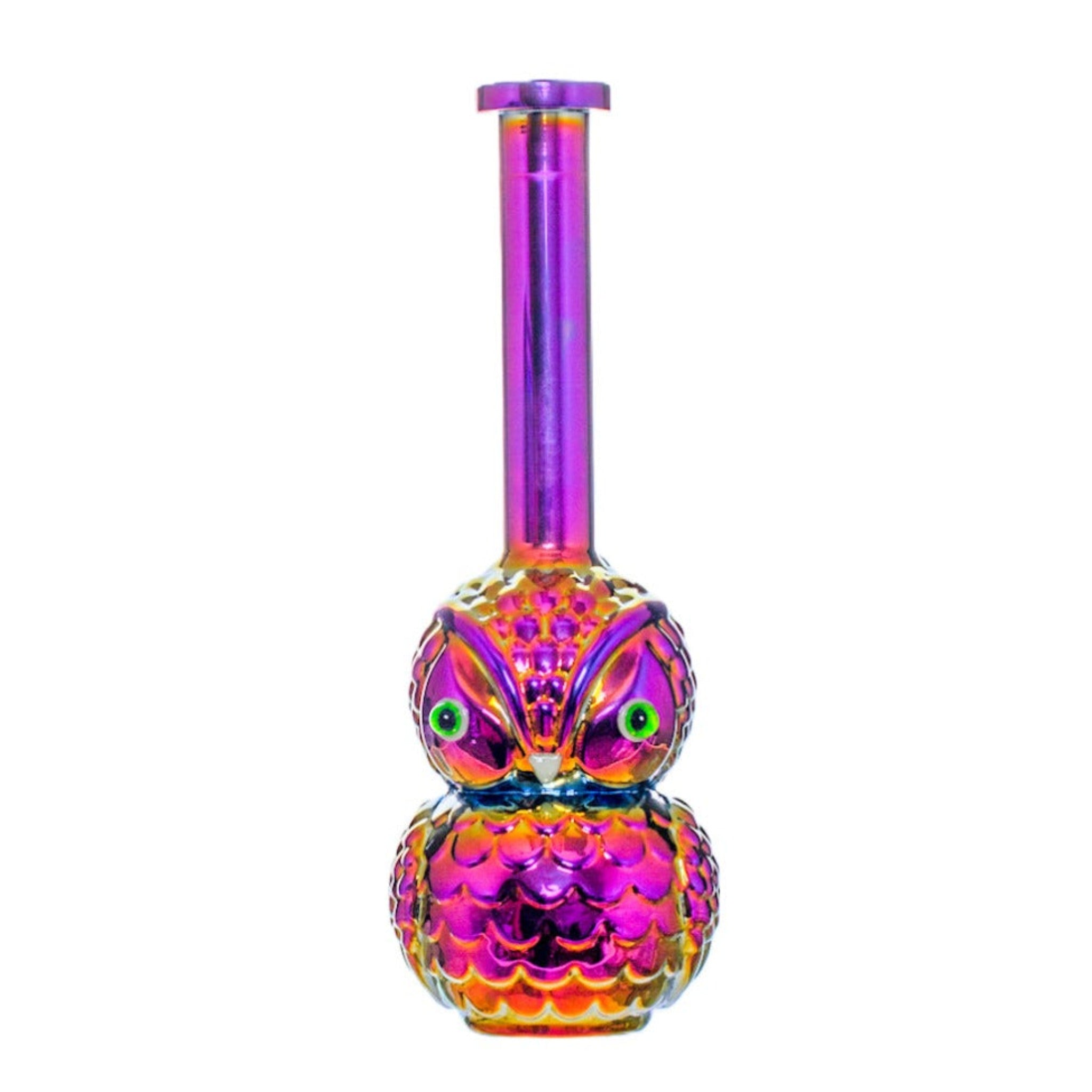Glowing Hooter Bong - 8in - Image 2