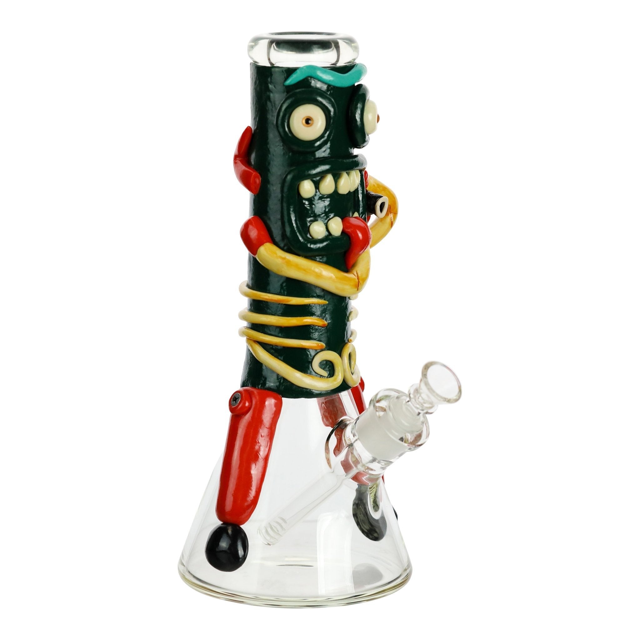 Glowing Mythical Protector Bong - 12.5in - Image 4