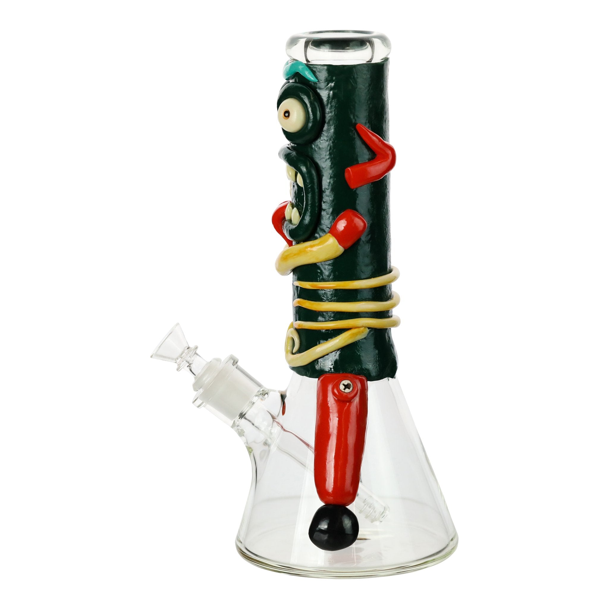 Glowing Mythical Protector Bong - 12.5in - Image 6