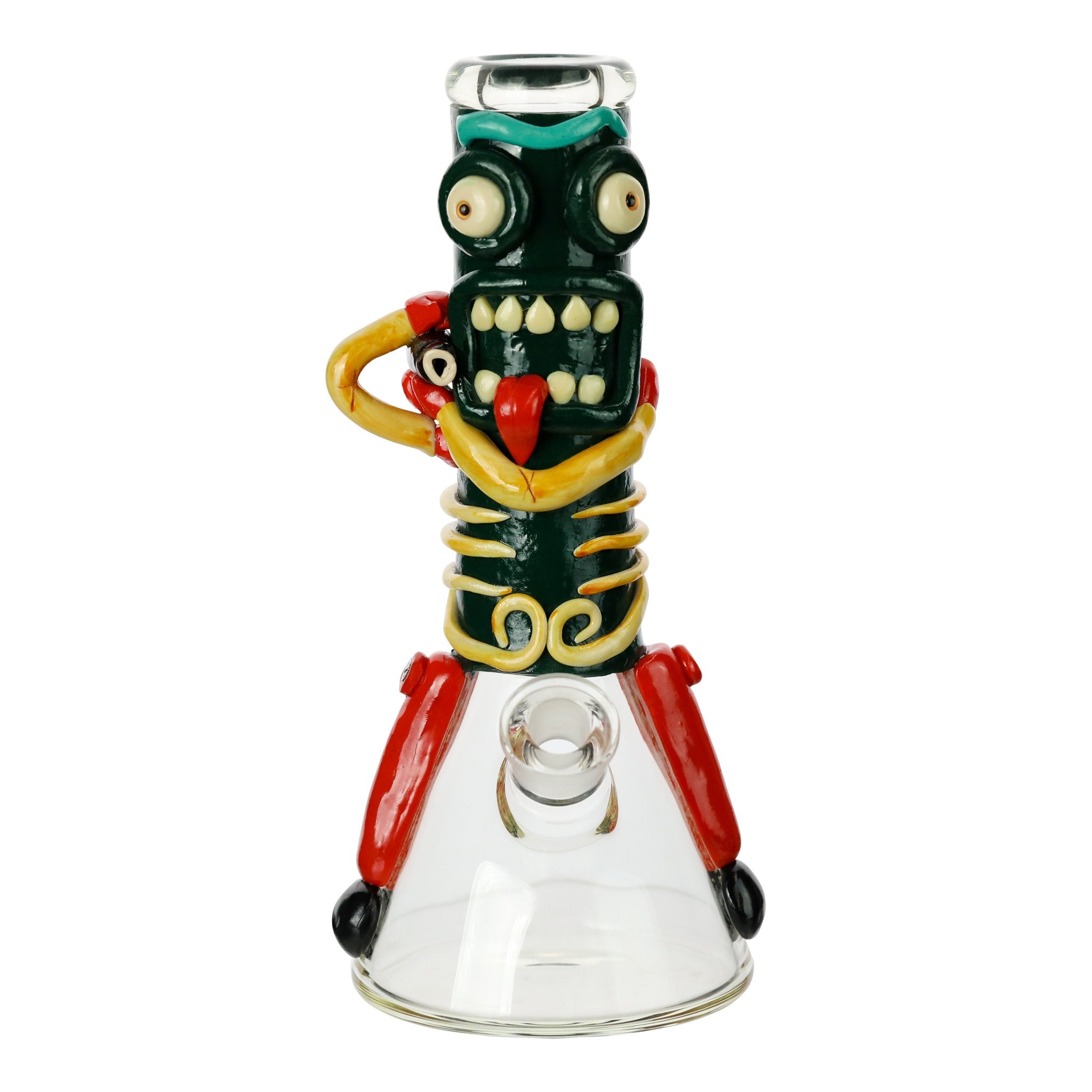 Glowing Mythical Protector Bong - 12.5in - Image 5