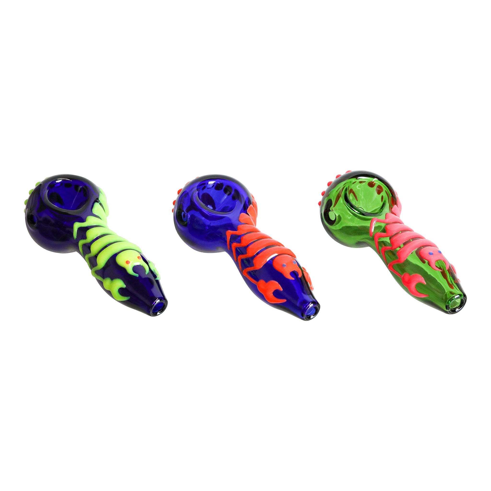 Glowing Scorpion Pipe - 4.5in - Image 3