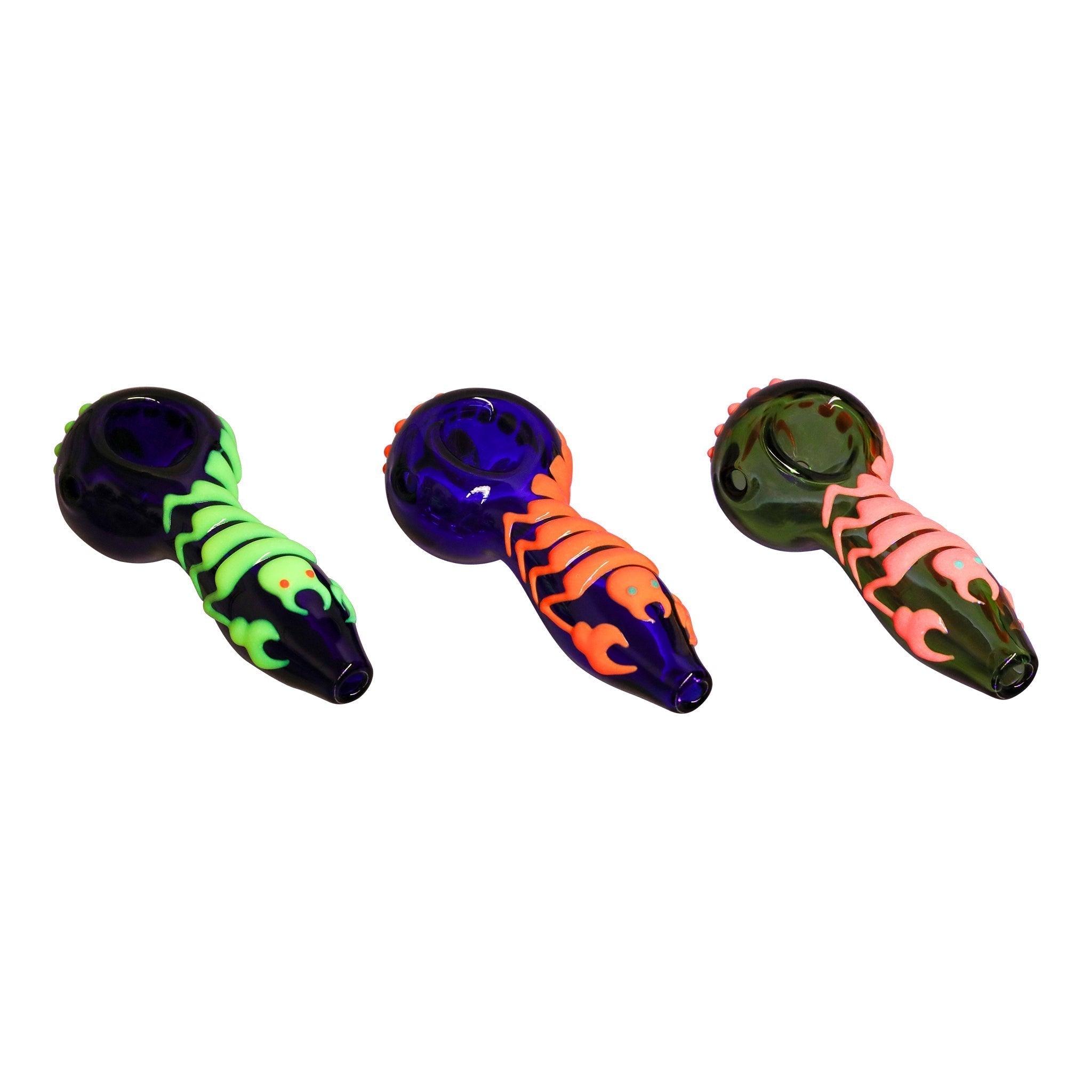 Glowing Scorpion Pipe - 4.5in - Image 4