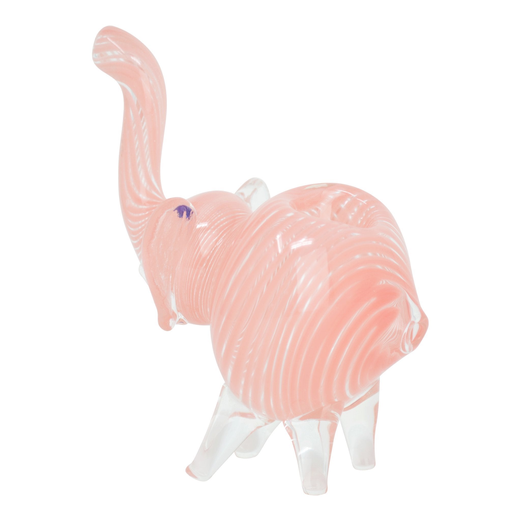 Pink Grand Elephant Pipe - 4in - Image 2