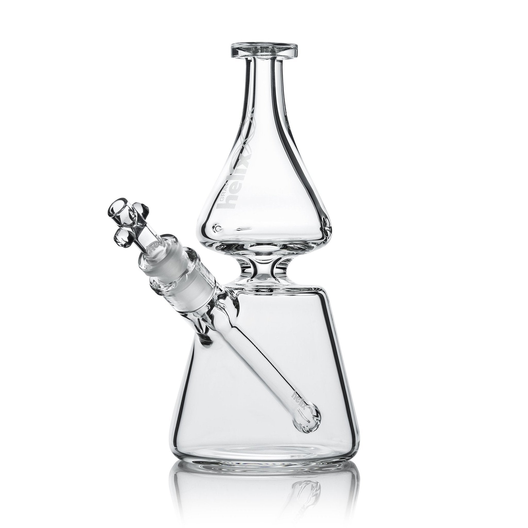Helix Clear Beaker Water Pipe by Grav Labs - 9in