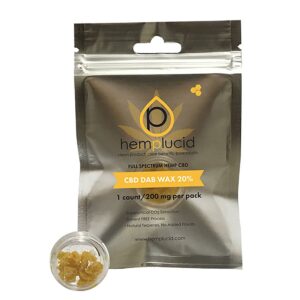 Hemplucid Wax Dab - 200mg