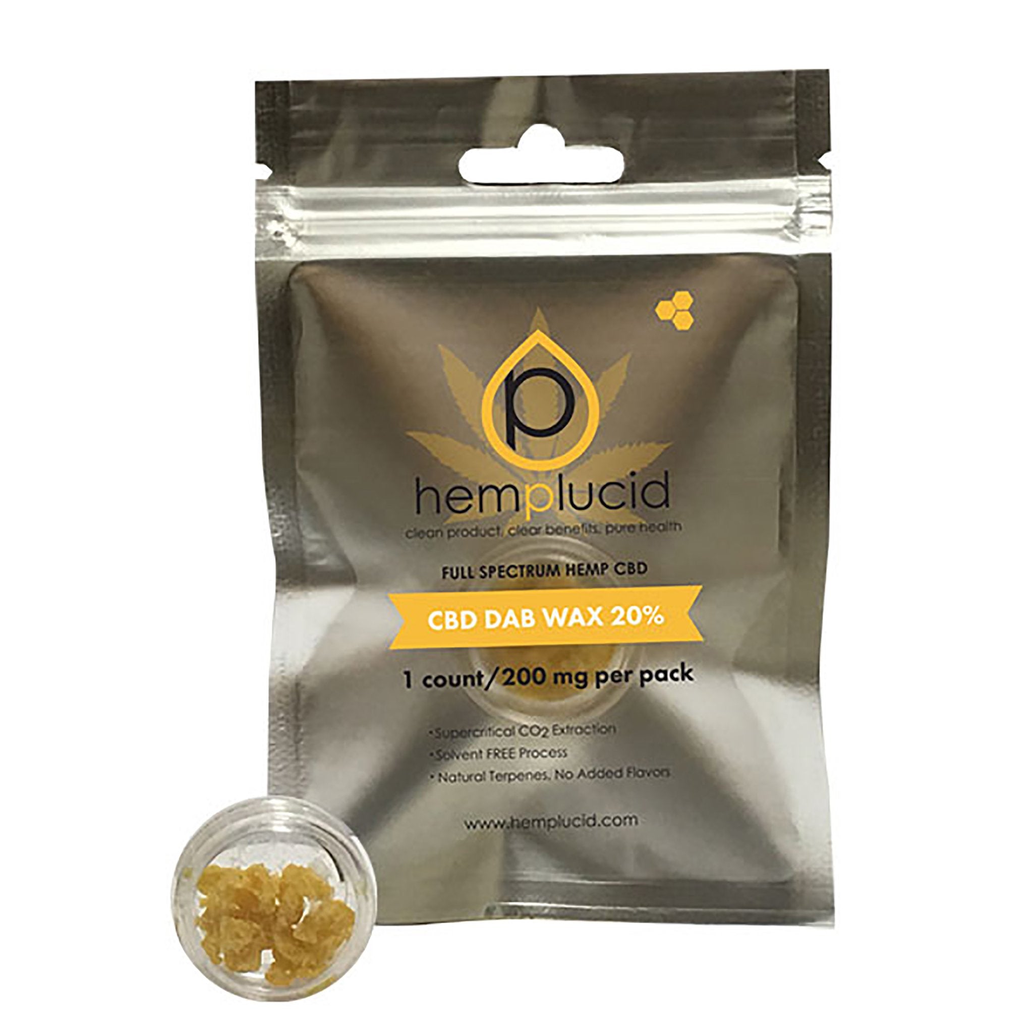 Hemplucid Wax Dab - 200mg