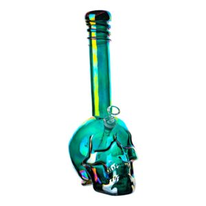 Hollow Skull Bong - 14in