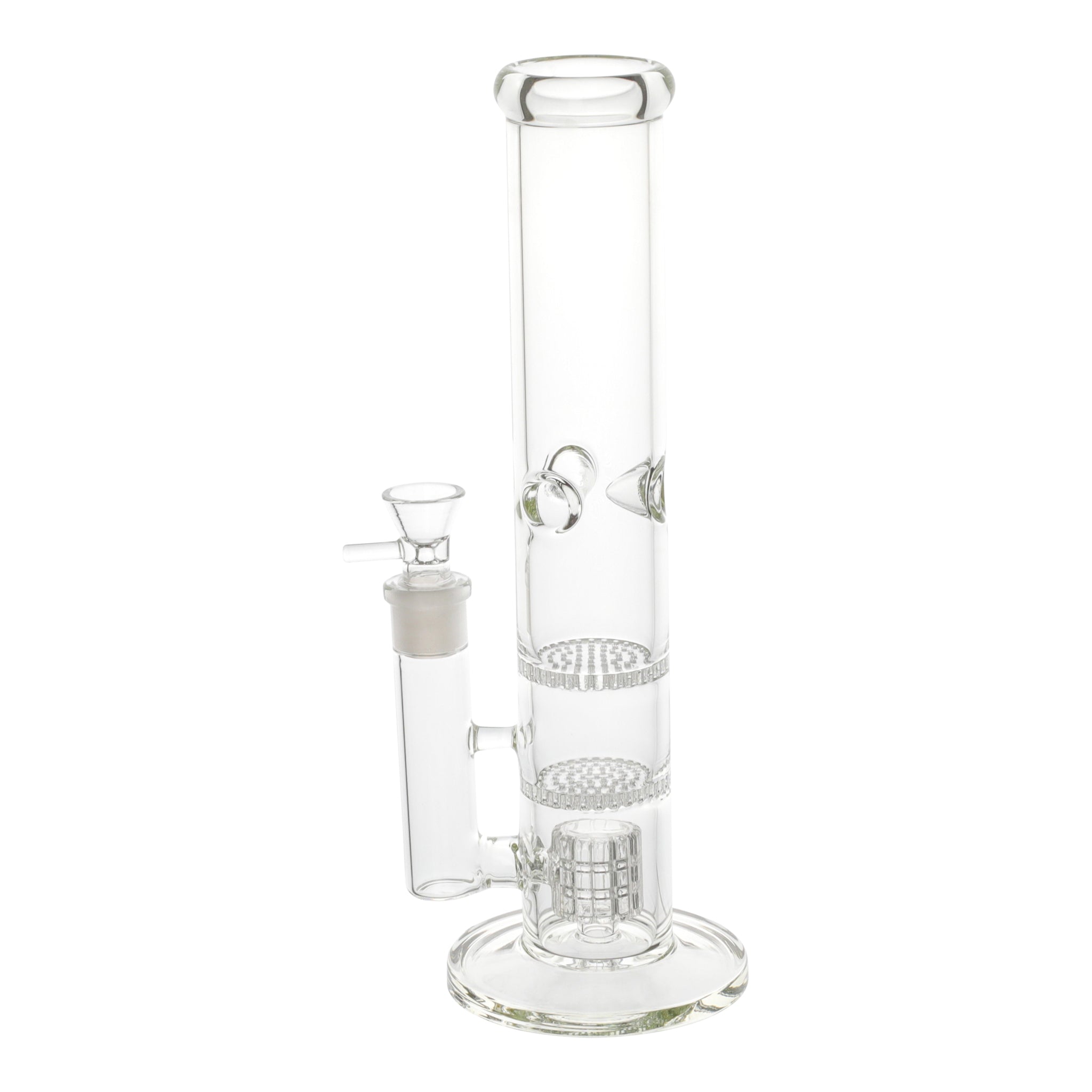 Honeycomb Matrix Perc Bong - 12in